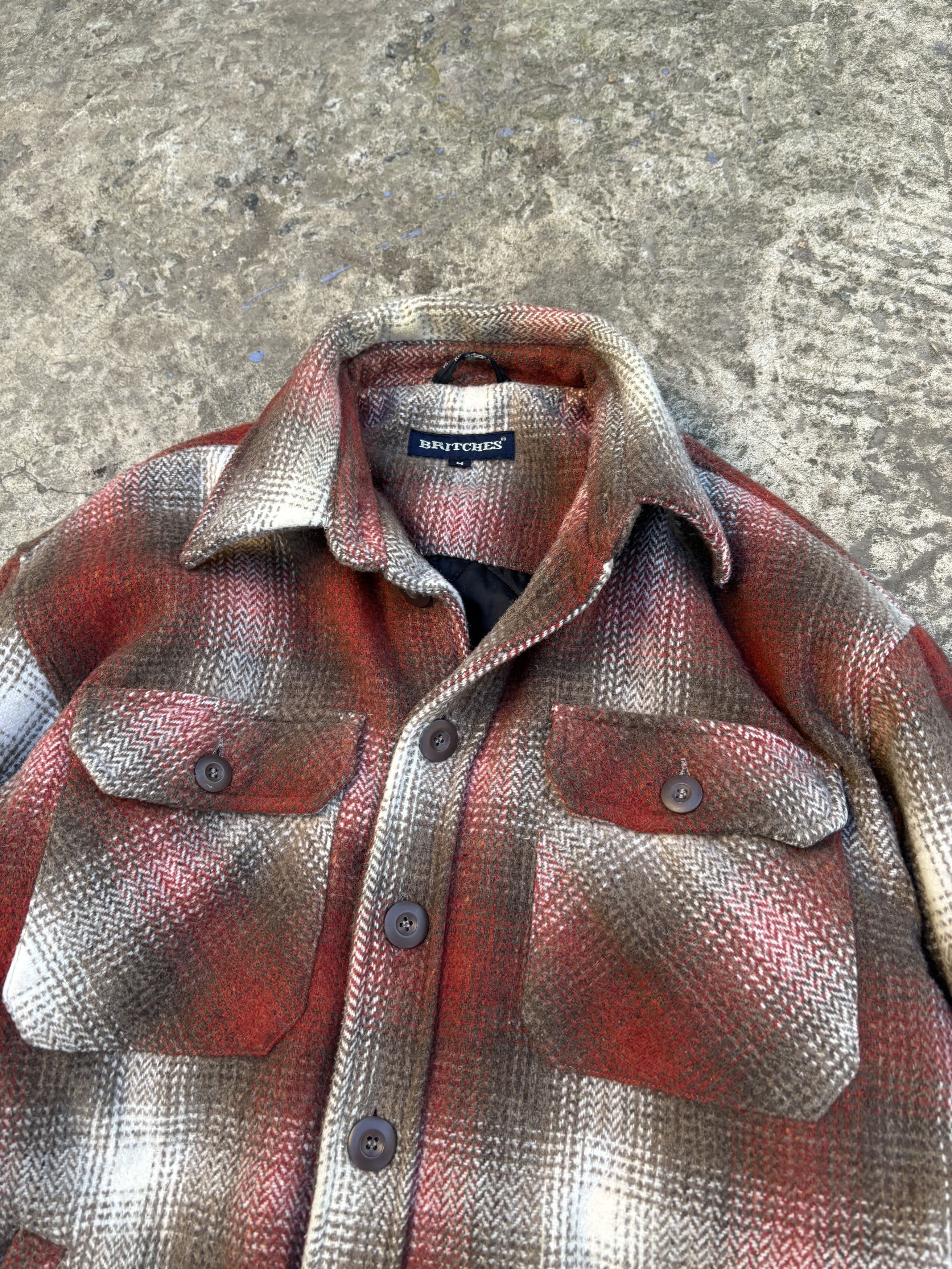 Britches Vintage Britches Wool Tartan Insulated Overshirt Size US M / EU 48-50 / 2 - 3 Thumbnail