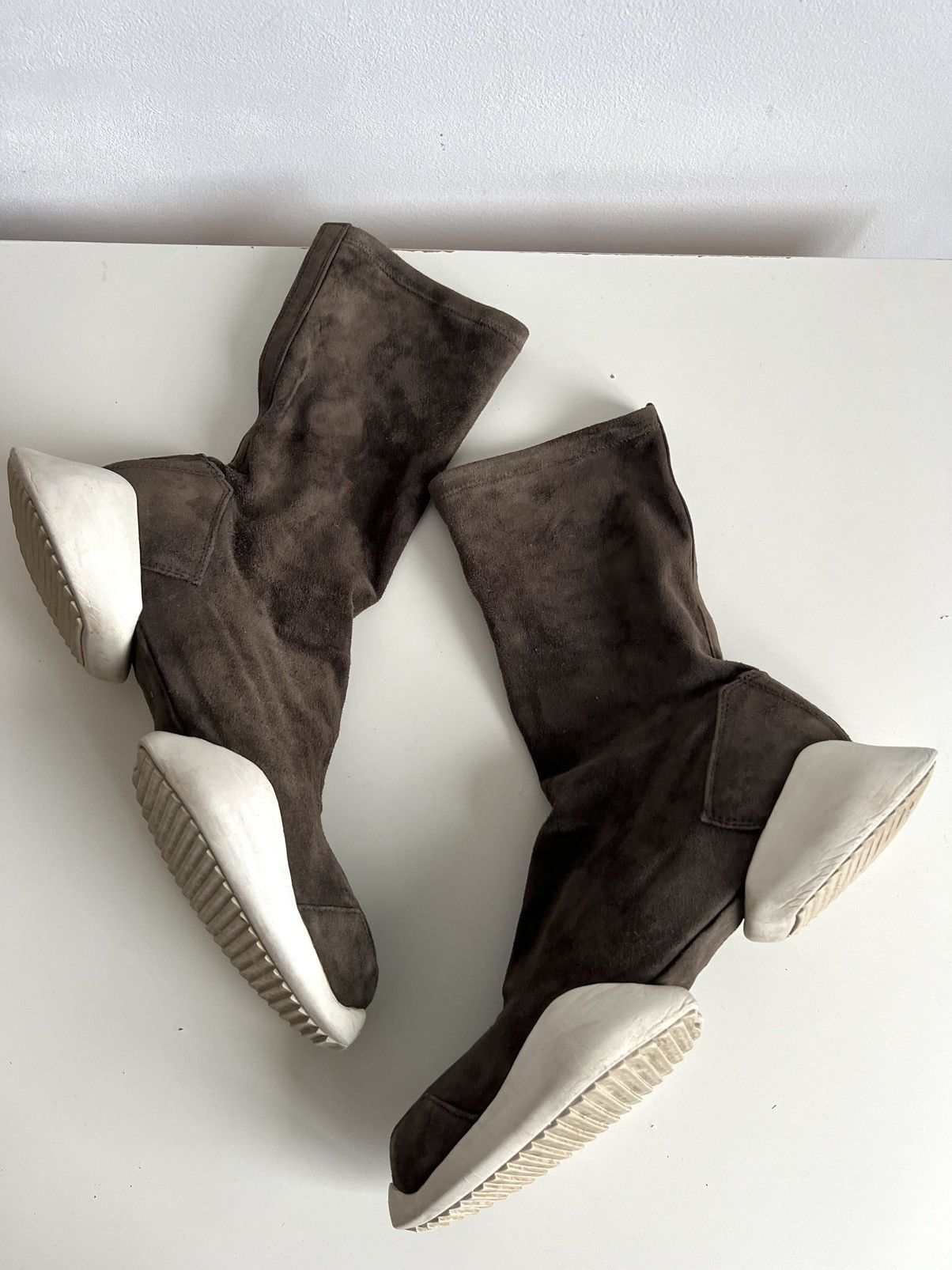 Rick Owens Rick Owens “Mastodon” Vicious Runner Dust Sneakers Size US 10 / EU 43 - 10 Thumbnail