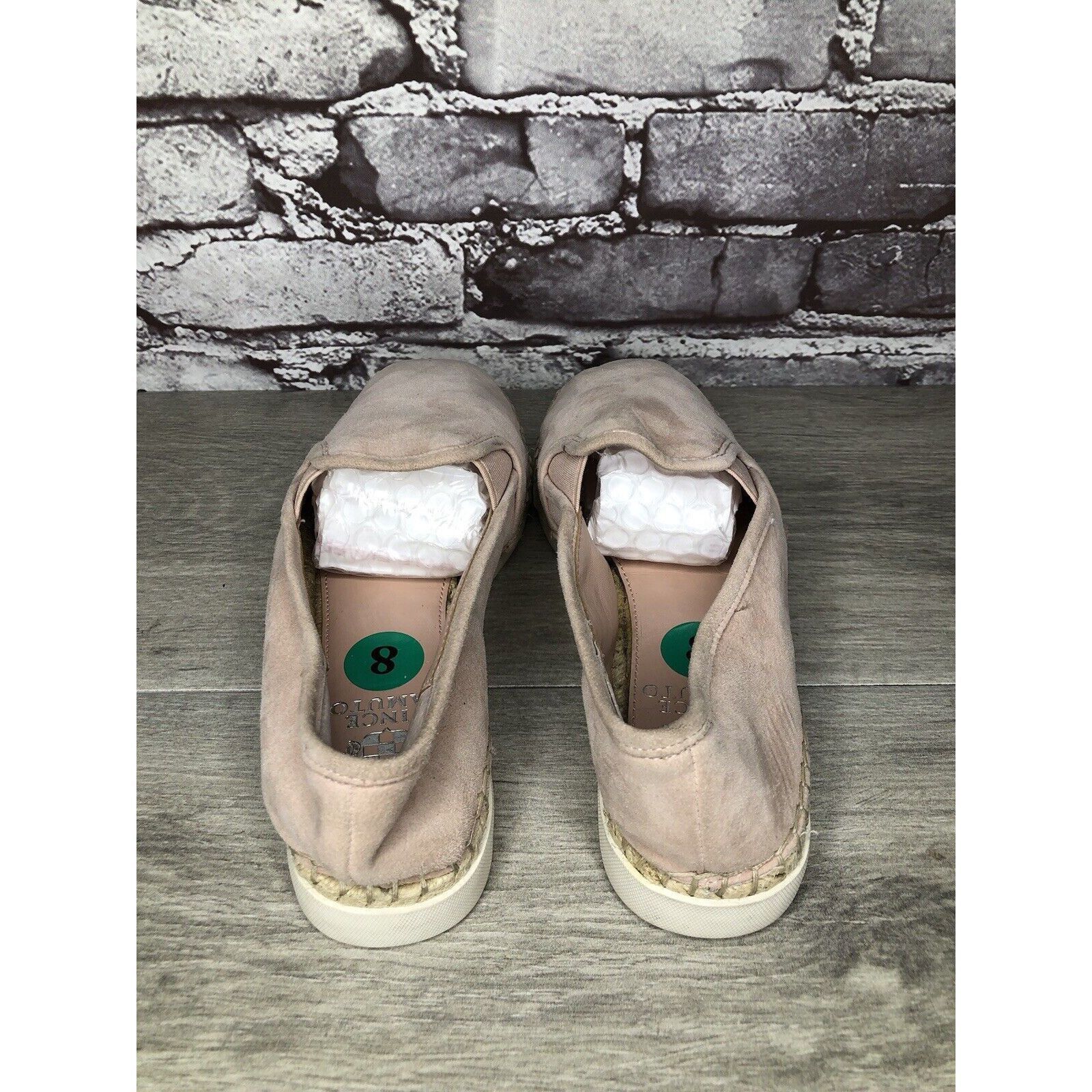 Vince Camuto VINCE CAMUTO Tambie Blush Pink Suede Leather Espadrille Loaf Size US 8 / IT 38 - 17 Thumbnail