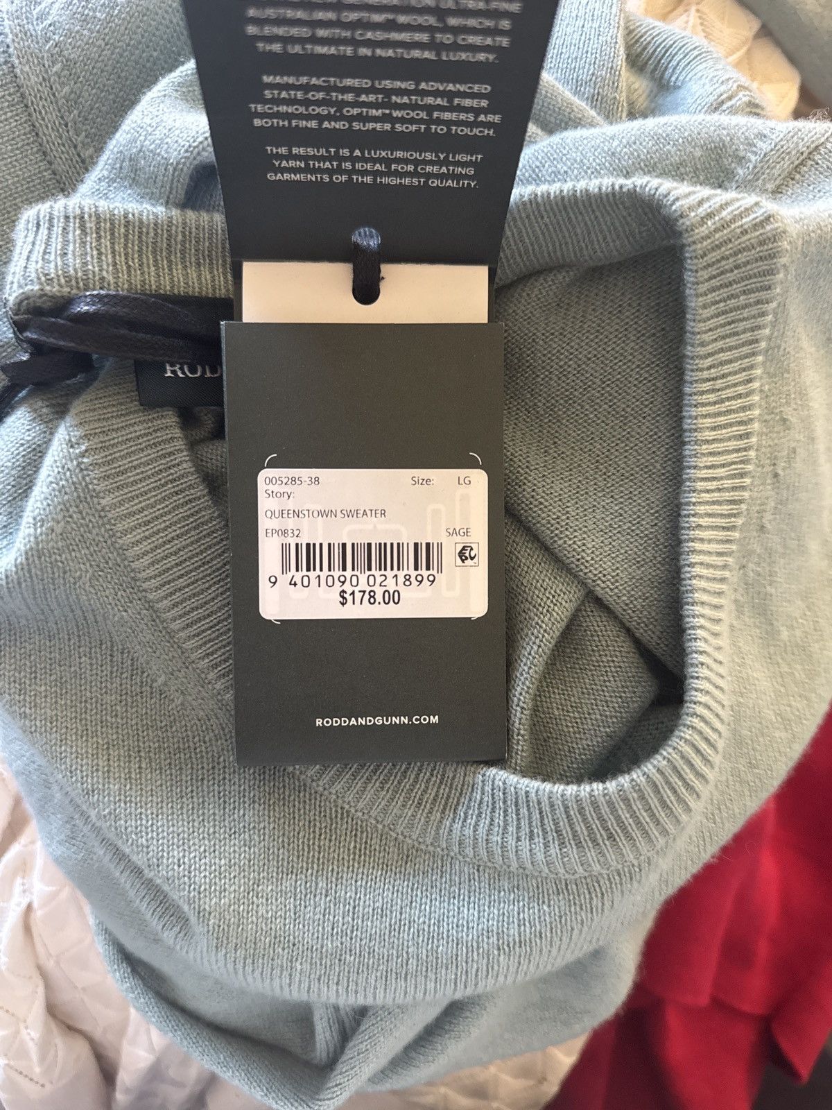 Rodd & Gunn Cashmere Sweater Size US L / EU 52-54 / 3 - 4 Thumbnail