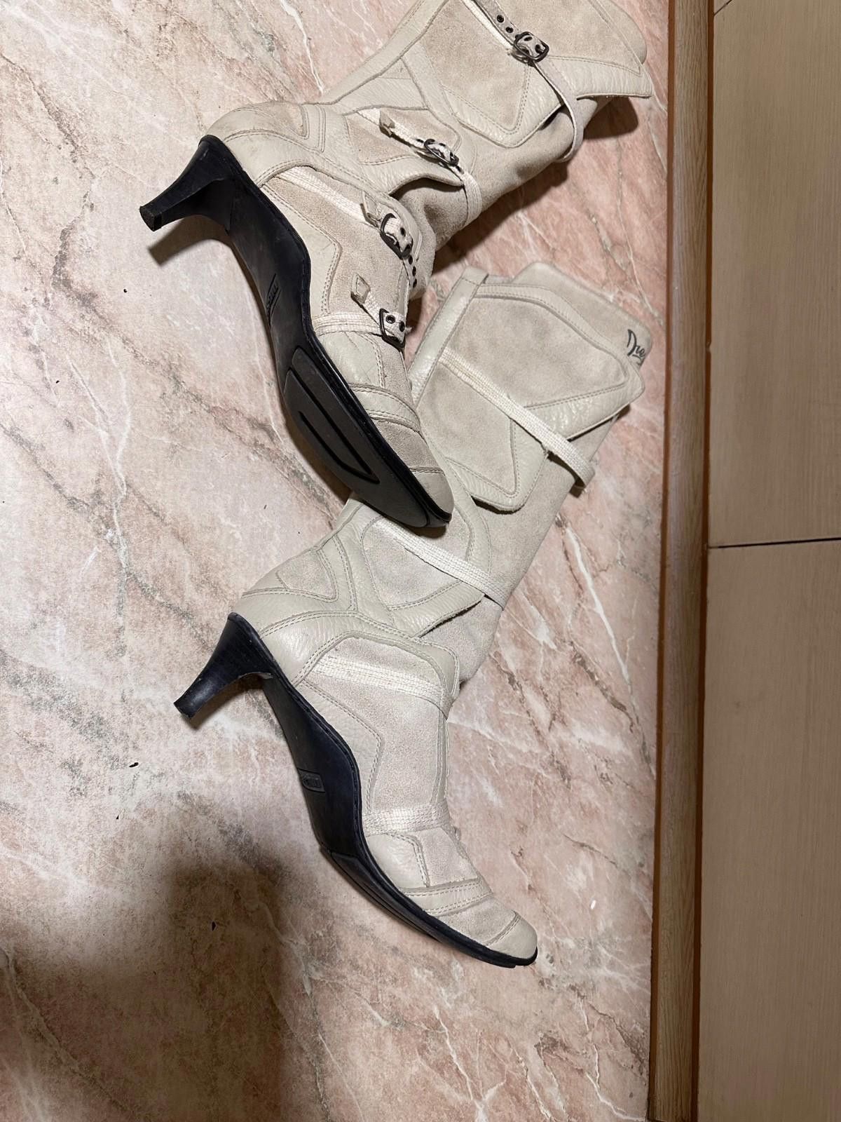 Diesel Diesel Leather Western boots Beige Sz 37 Size US 7 / IT 37 - 6 Thumbnail