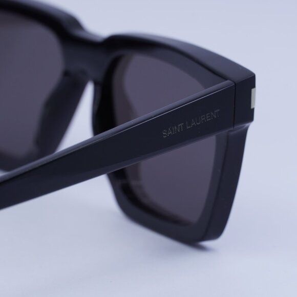 Saint Laurent SL610 001 Sunglasses Black Square Frame