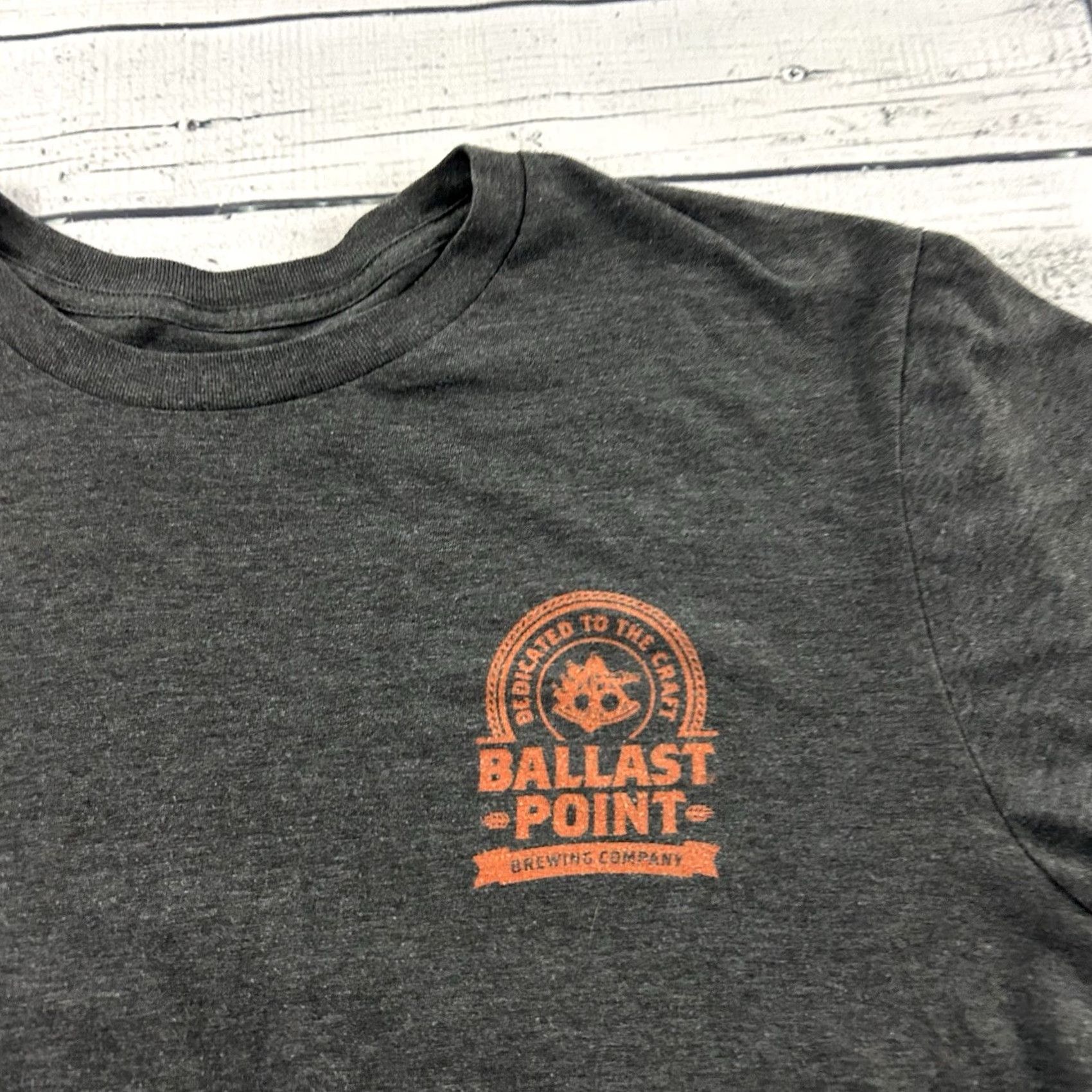Vintage Ballast Point Sculpin IPA Short Sleeve T Shirt Men's XL Gray Size US XL / EU 56 / 4 - 2 Thumbnail