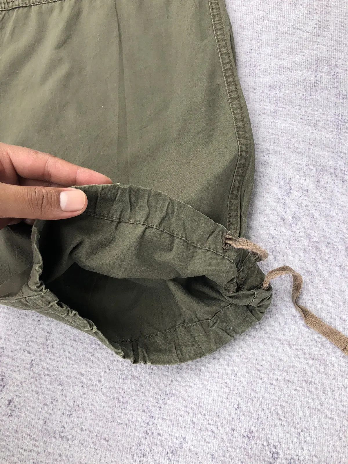 Japanese Brand Columbia Green Cargo Multi-Pocket Tectical Pants Size US 33 - 8 Thumbnail