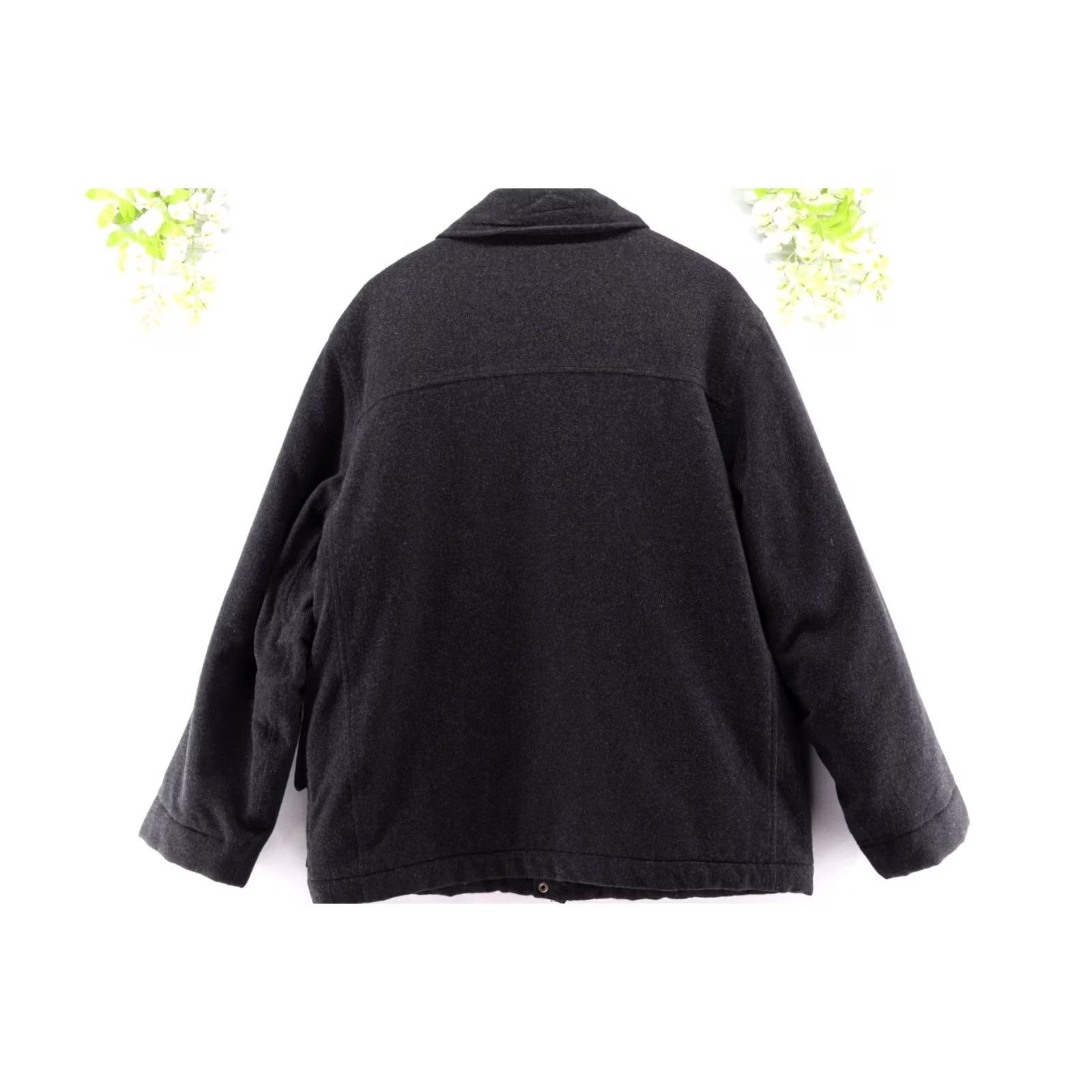 Timberland VINTAGE Timberland Jacket Men's Wool Blend Waterproof Charcoal L 90s Outdoor Size US L / EU 52-54 / 3 - 2 Thumbnail