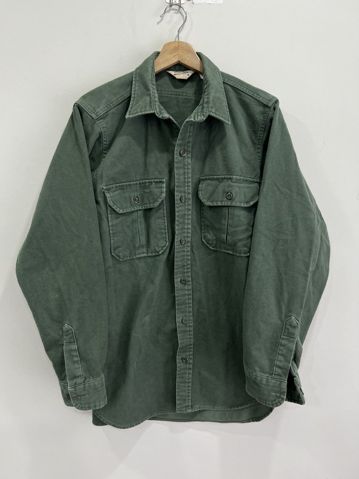 Vintage Vintage Cabelas Flannel Button Up Shirt green Size US XL / EU 56 / 4 - 1 Thumbnail