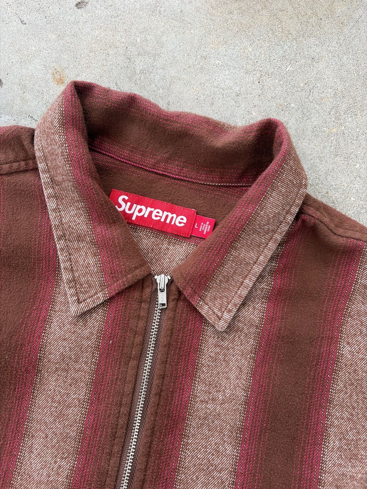 Supreme Supreme Zip Shirt Size US L / EU 52-54 / 3 - 2 Thumbnail