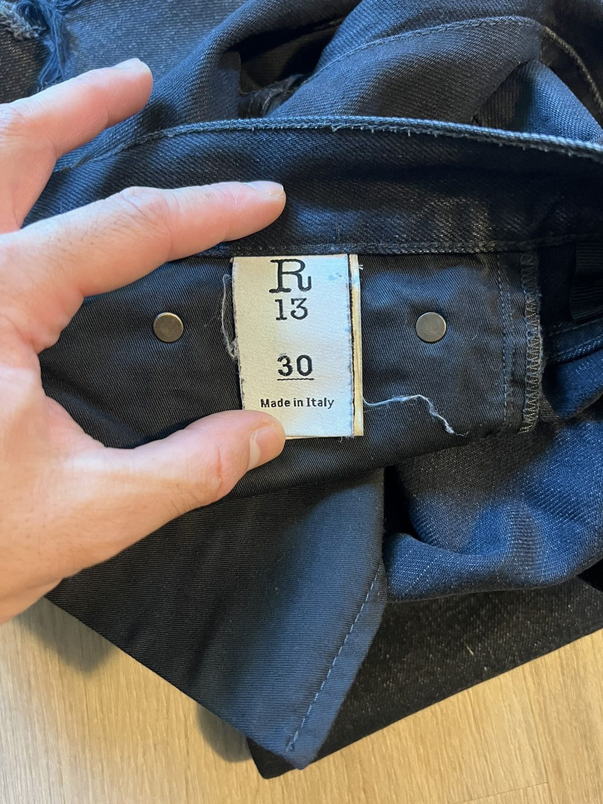 R13 R13 FW22 Izzy Drop denim (altered) Size US 36 / EU 52 - 10 Thumbnail