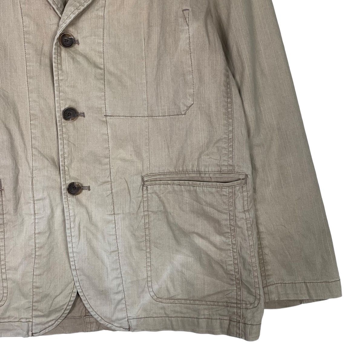 Kansai Yamamoto KANSAI JEANS Sun Burn Casual Jacket #0651-C30 Size US M / EU 48-50 / 2 - 4 Thumbnail