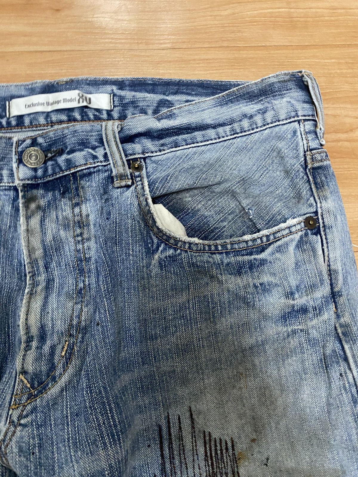 Edwin × Japanese Brand Edwin exclusive vintage model xv distressed style Size US 36 / EU 52 - 7 Thumbnail