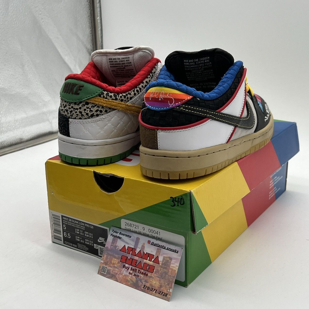 Nike Nike Dunk Low what the Paul Size US 5 / EU 37 - 5 Thumbnail