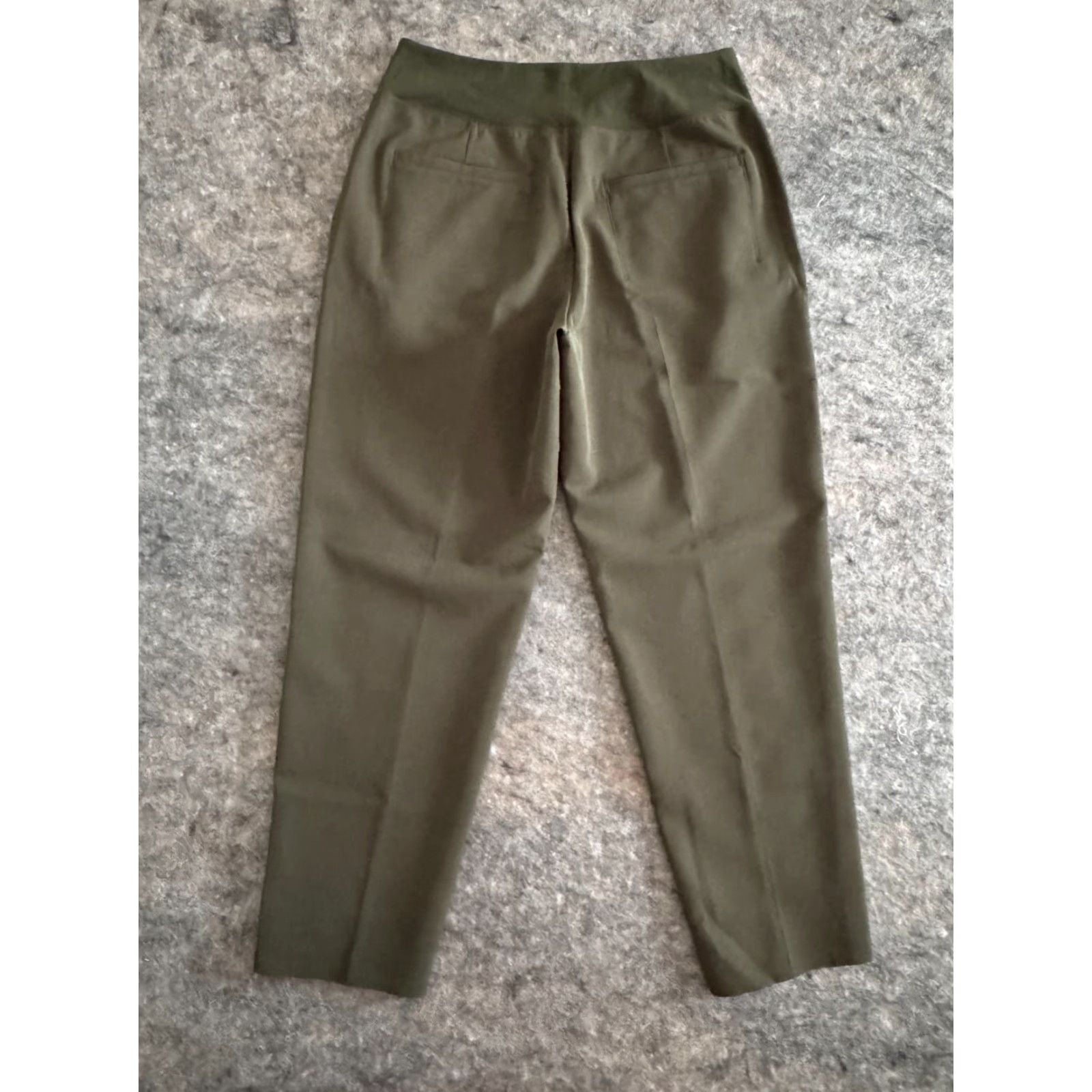 Athleta Athleta Pants Womens 10 Olive Casual Performance Slacks Size 32" / US 10 / IT 46 - 2 Thumbnail