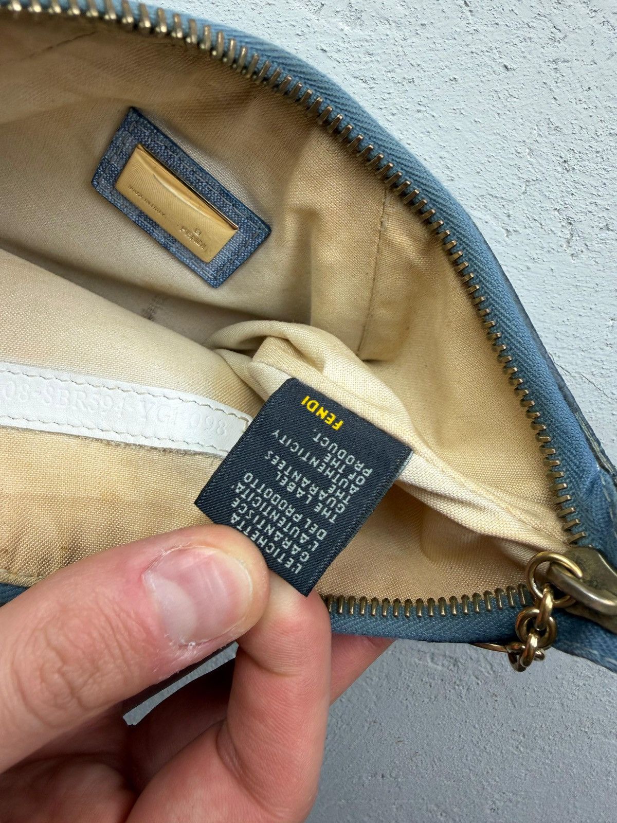 Fendi Fendi Vintage Zucca Mini Pochette – Y2K Icon Size ONE SIZE - 5 Thumbnail