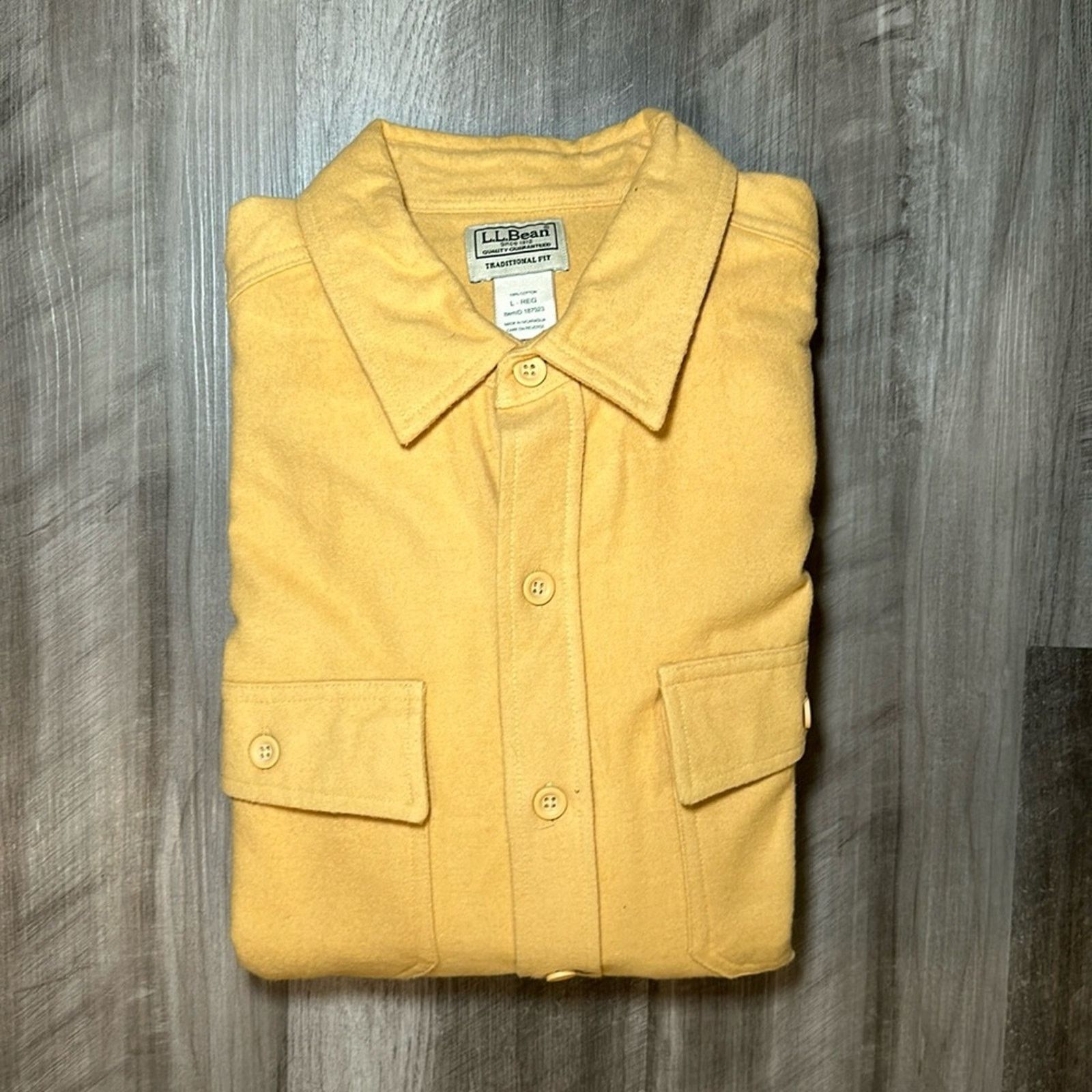 L.L. Bean L.L. Bean Flannel Traditional Fit - Large Regular Size US L / EU 52-54 / 3 - 1 Thumbnail