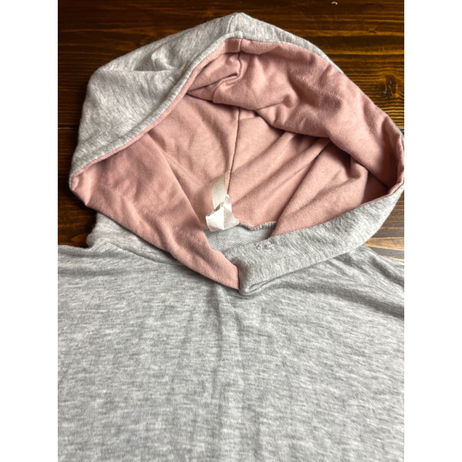 Vintage Grateful Hearts Sweater Women's Gray Hooded Pullover Long Sleeve Kangaroo Pocket Pac t Hoodie Shirt Womens L Gray Modern Outdoor Size L / US 10 / IT 46 - 3 Thumbnail