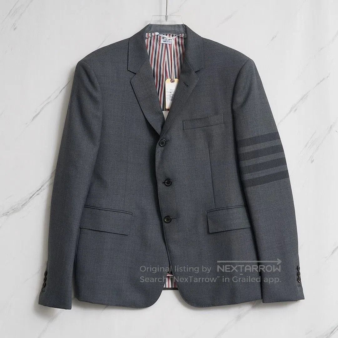 Thom Browne Thom Browne Men's Striped Ribbon Suit. Size US M / EU 48-50 / 2 - 1 Thumbnail