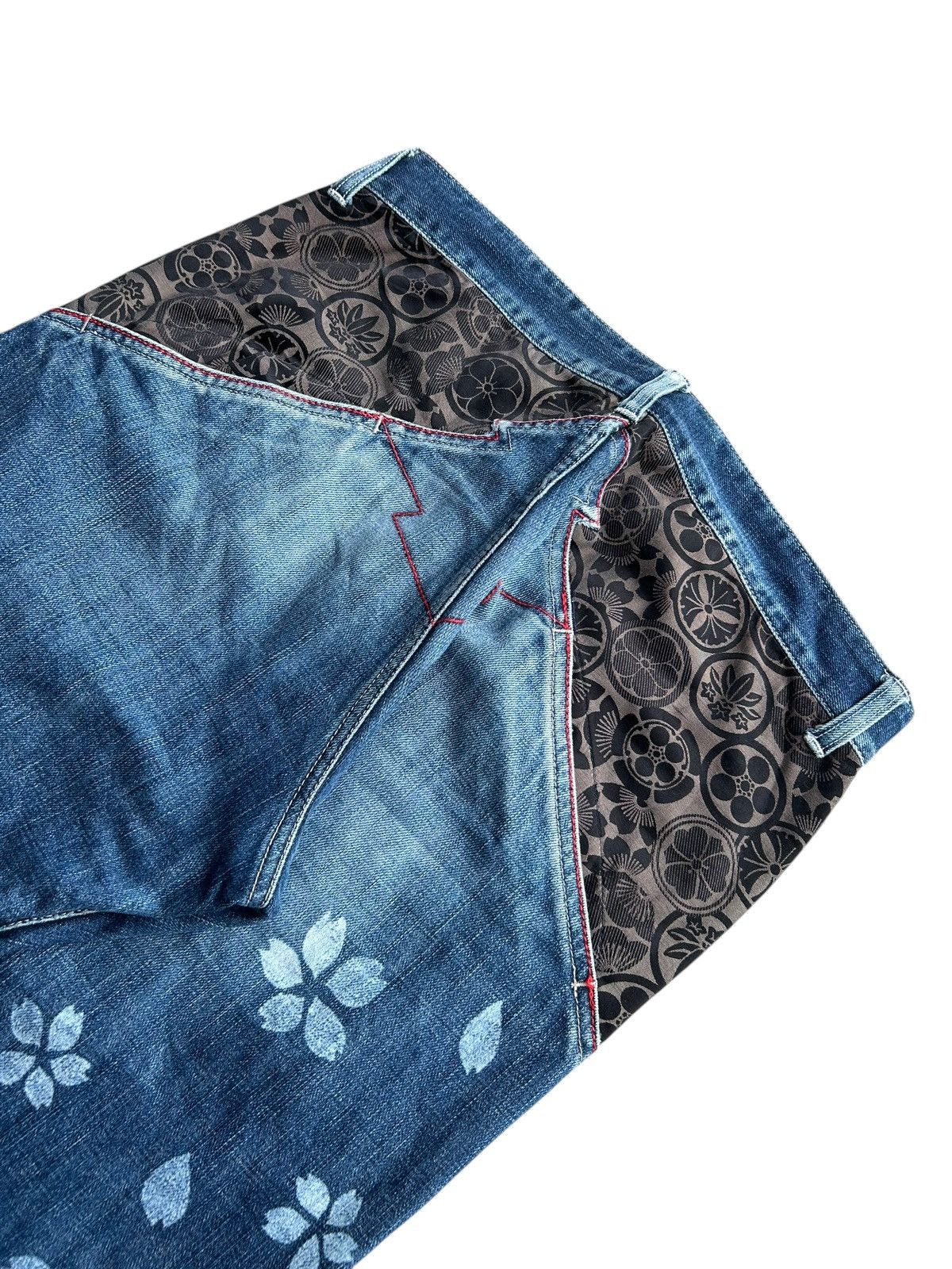 Japanese Brand × Kapital × Vintage Made in Japan Gemstone Rare Denim Jeans ☠️🎌 Size US 32 / EU 48 - 8 Thumbnail