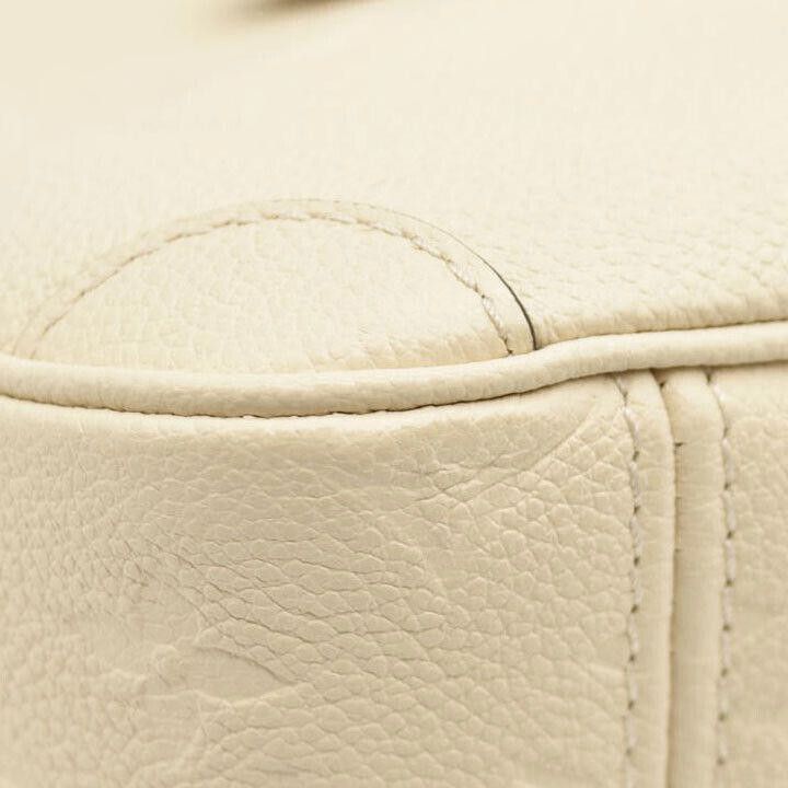 Louis Vuitton LOUIS VUITTON Trianon PM Monogram Emprreinte Handbag Creme Size ONE SIZE - 5 Thumbnail
