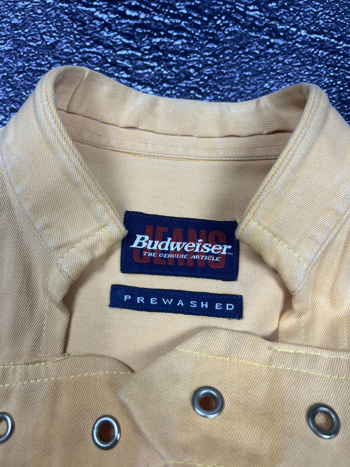 Vintage Vintage Budweiser Avant-garde Yellow jacket Size M Size M / US 6-8 / IT 42-44 - 13 Thumbnail