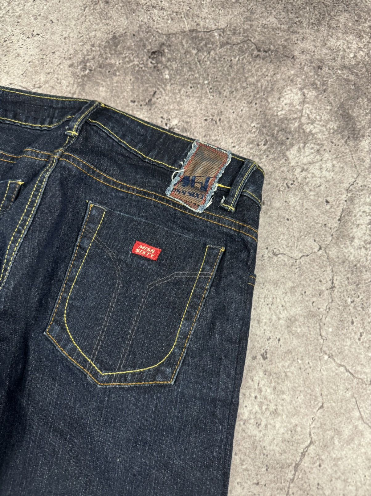 Miss Sixty Vintage Miss Sixty boot cut Y2K Jeans Flared 00s Low Rice Size 28" / US 6 / IT 42 - 6 Thumbnail