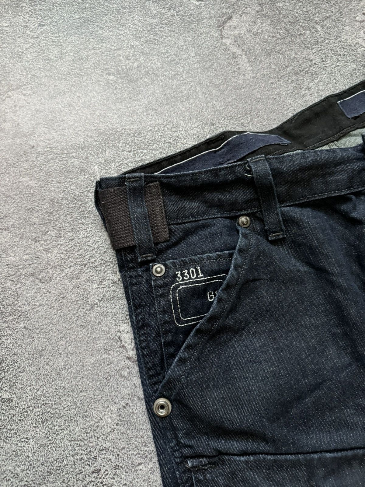 G-Star × Vintage G star raw 33/32 storm Elwood denim pant trouser Jean chino Size US 33 - 11 Thumbnail