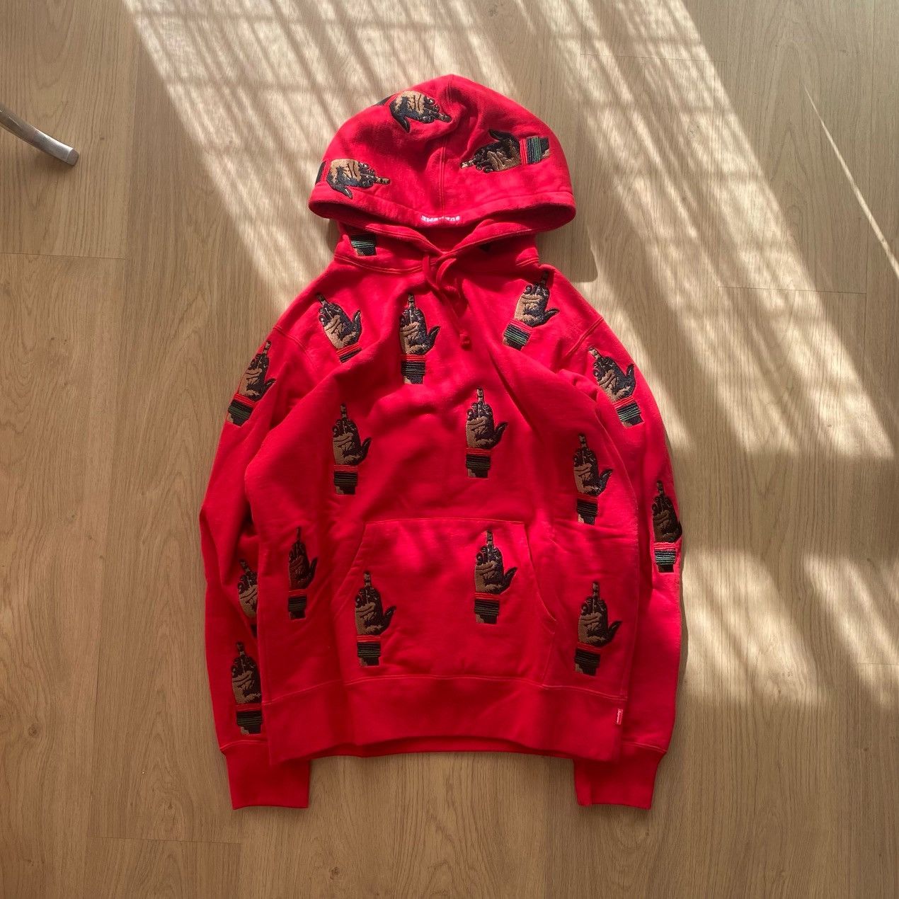 Supreme Supreme Dead prez RBG Embroidered Hoodie | Grailed