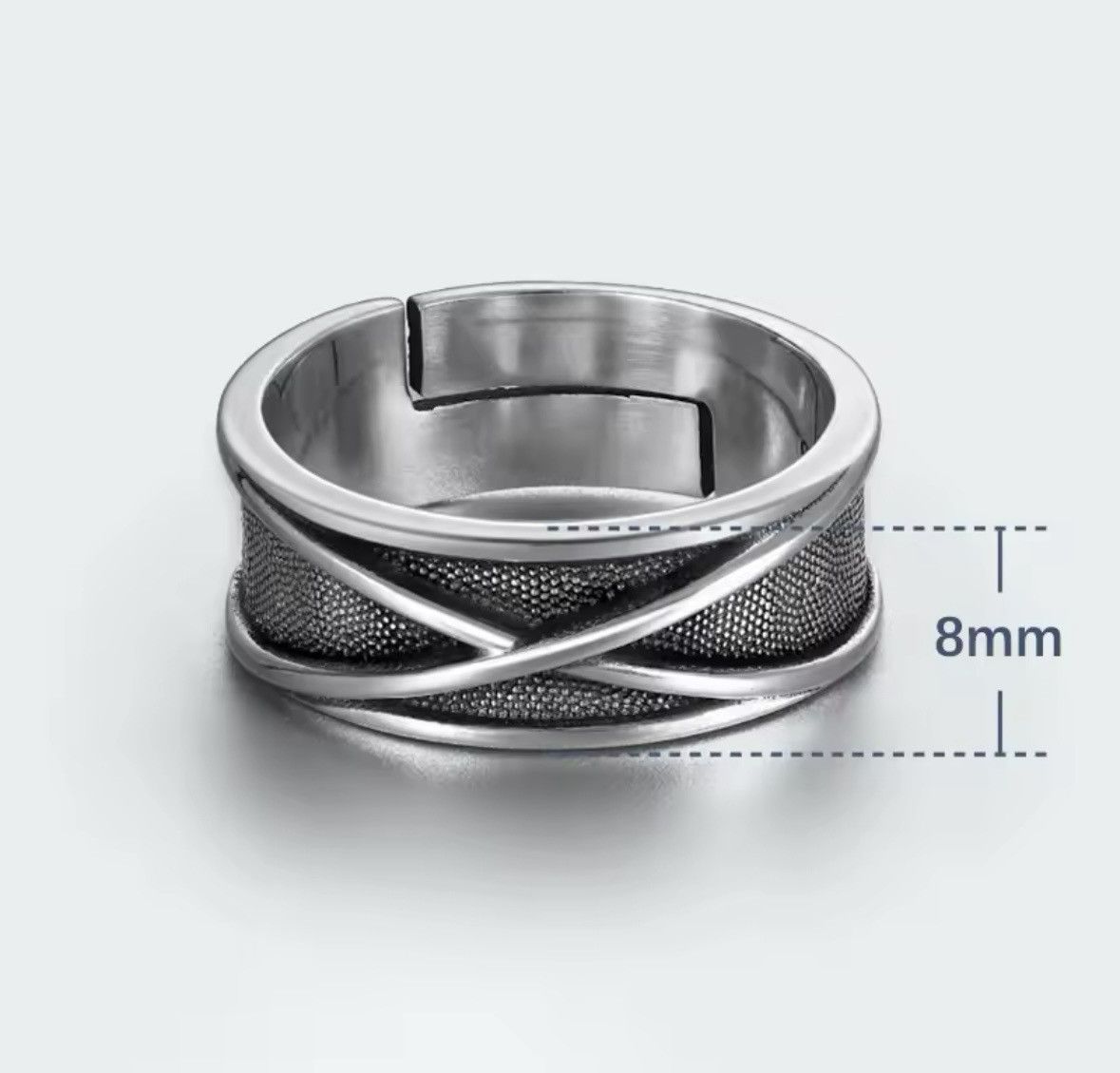 Jewelry × Sterling Silver × Vintage Vintage Thai Silver Ring Size ONE SIZE - 2 Thumbnail