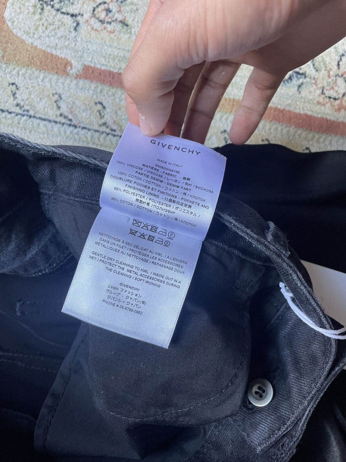 Givenchy Givenchy bi-material jeans Size US 26 / EU 42 - 6 Thumbnail