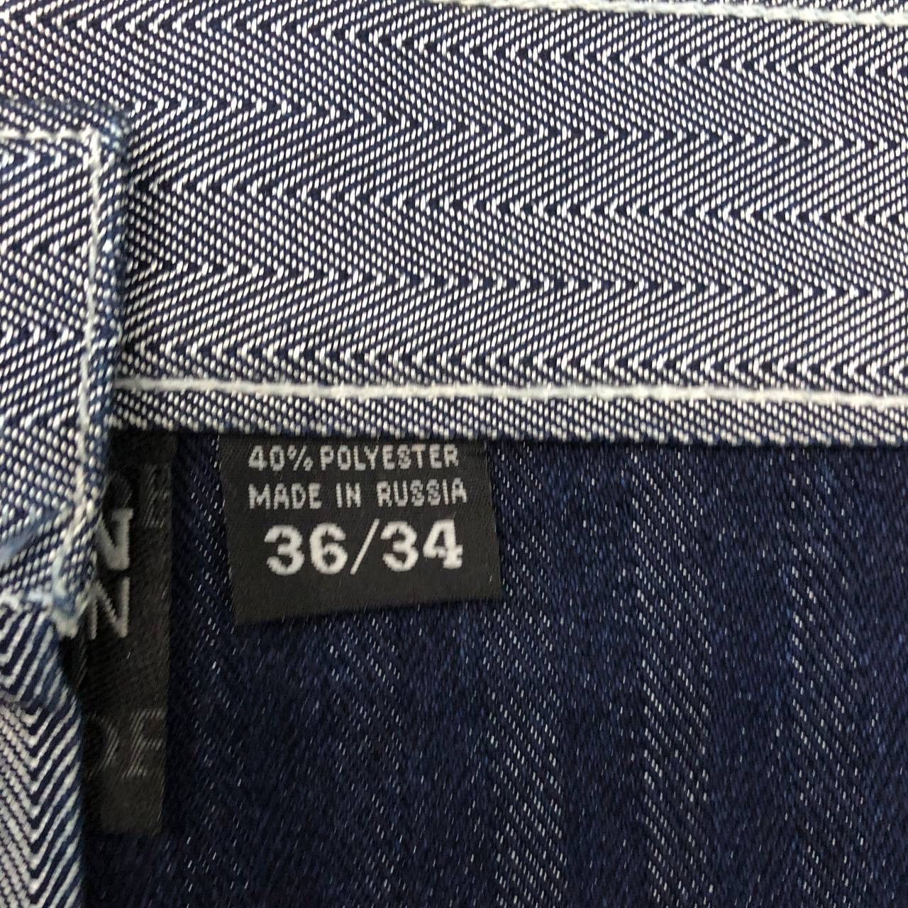Japanese Brand P855. DELF DENIM HERRINGBONE JEANS Size US 34 / EU 50 - 7 Thumbnail