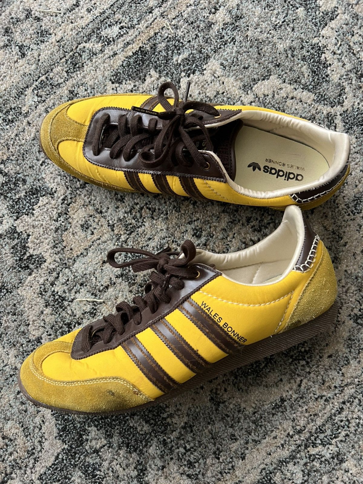 Adidas  Wales Bonner Adidas X Wales Bonner Japan Hazy Yellow | Grailed