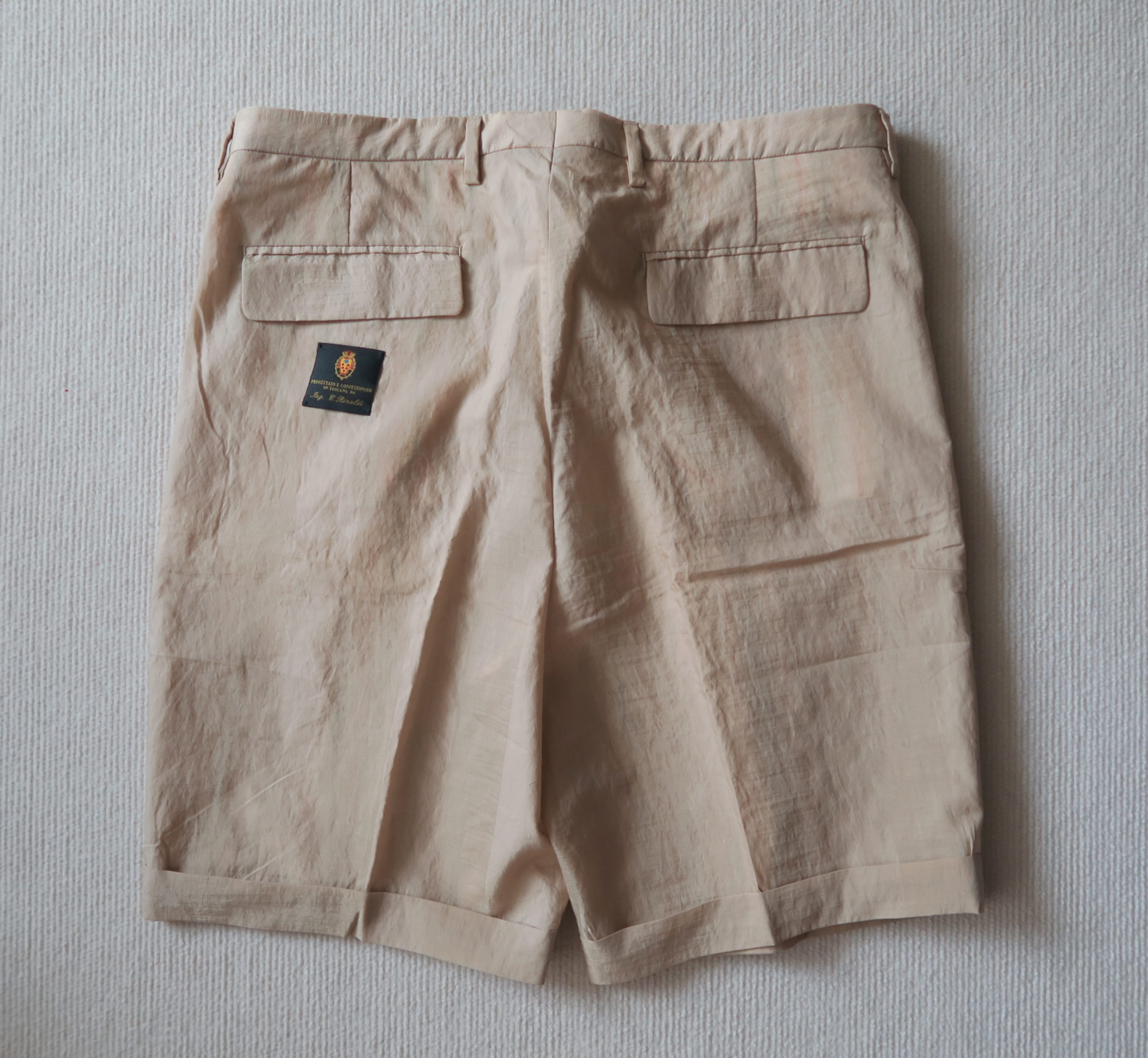 Emiliano Rinaldi Emiliano Rinaldi Italy “Paoi Groom” Two-Tone Tailored Shorts Size US 36 / EU 52 - 8 Thumbnail