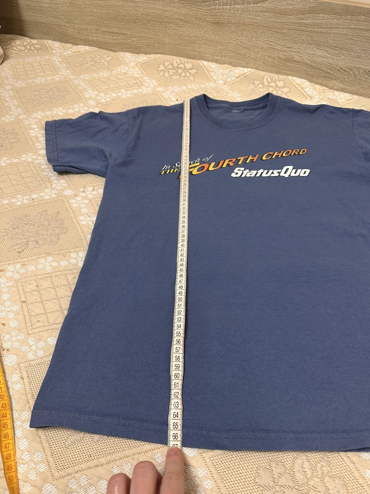 Band Tees 🔥 Status Quo In Search of the Fourth Chord 2007 Rock T Shirt Size US M / EU 48-50 / 2 - 11 Thumbnail