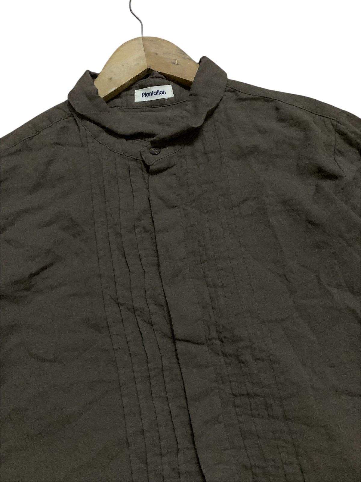 Issey Miyake × Japanese Brand Vtg Issey Miyake Plantation Button shirt Size M / US 6-8 / IT 42-44 - 2 Thumbnail