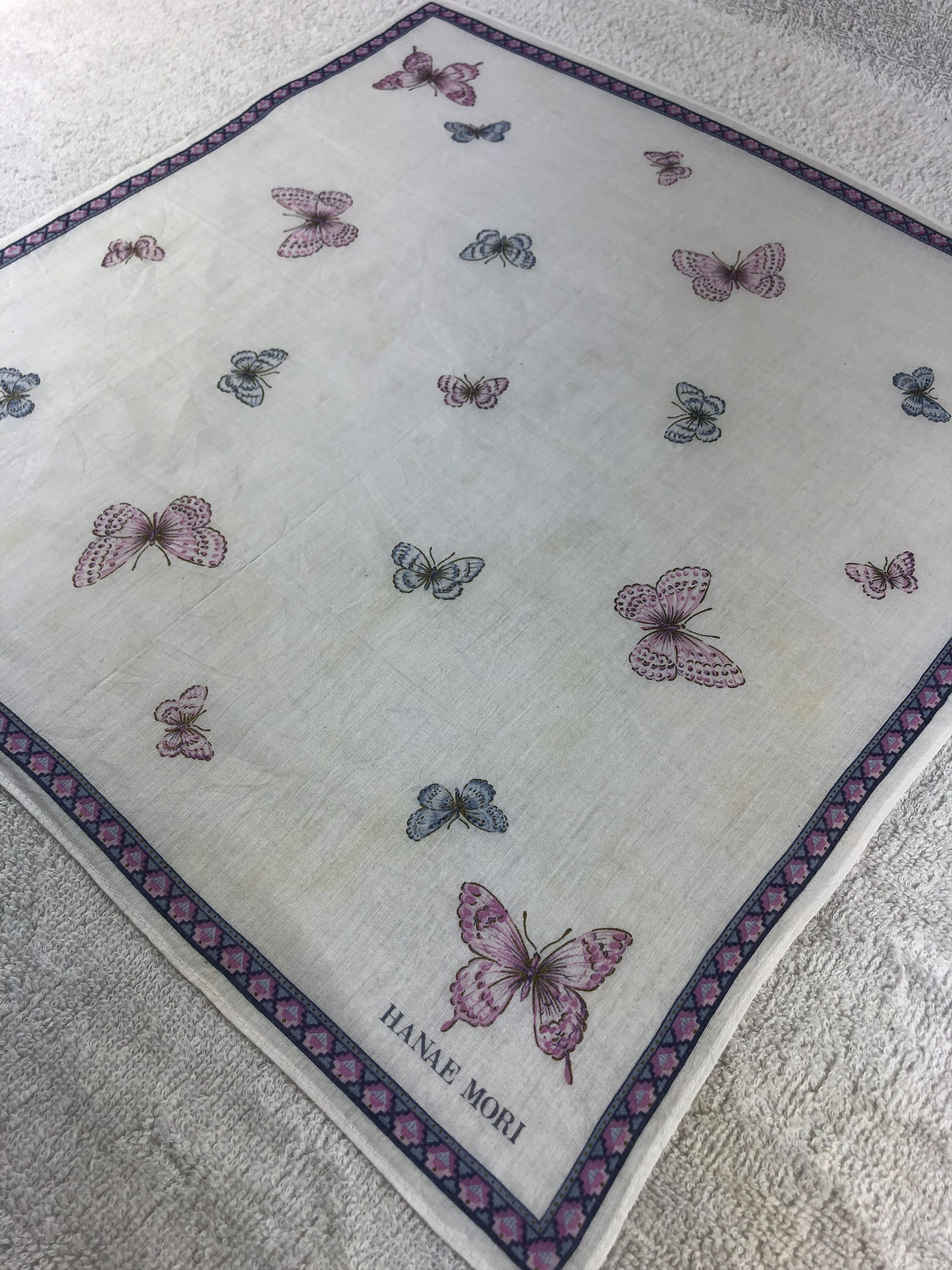 Hanae Mori Hanae Mori Handkerchief / Bandana / Neckerchief Size ONE SIZE - 4 Thumbnail
