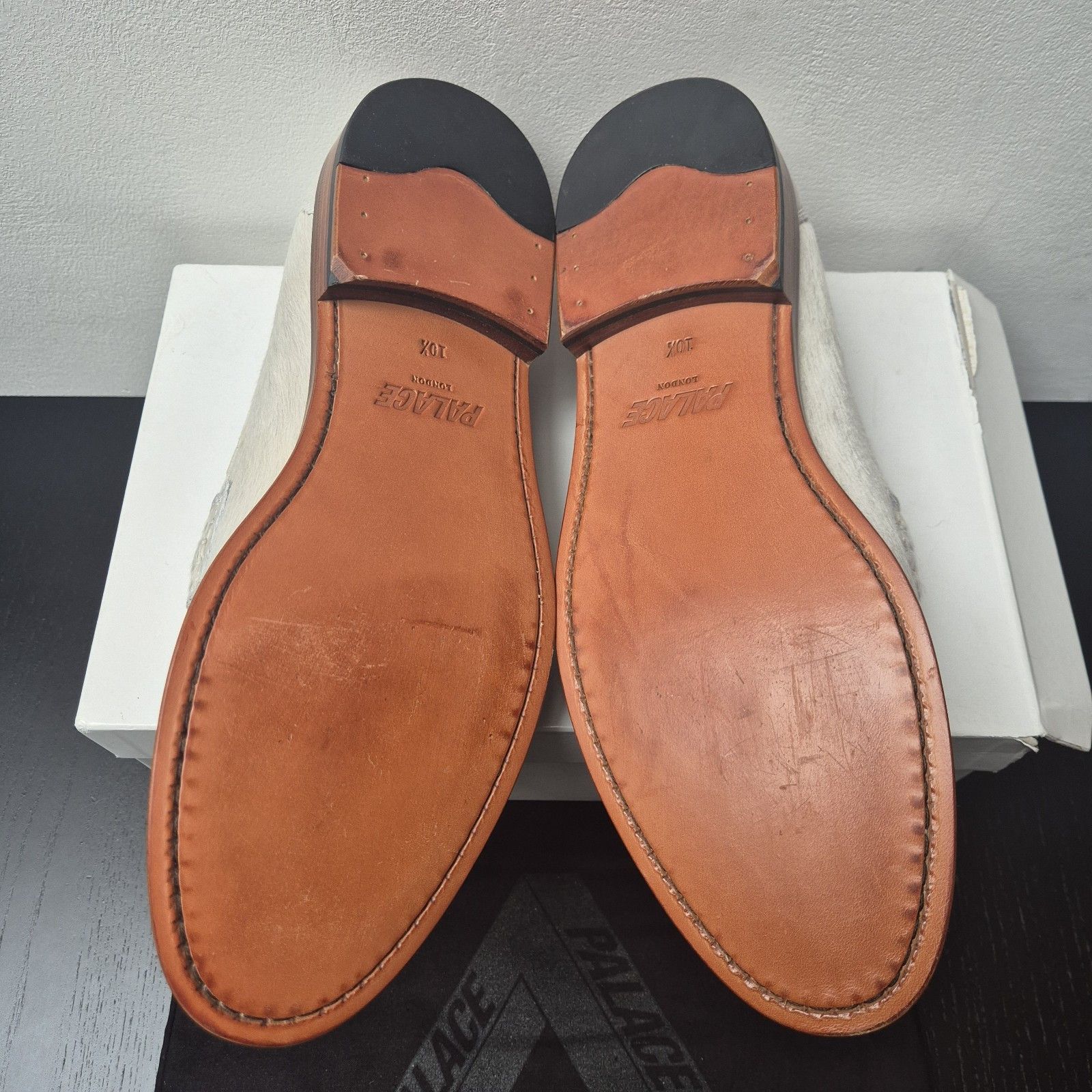 Palace Palace Pony Hair Loafer White UK10.5 Brand New In Box Size US 11 / EU 44 - 3 Thumbnail