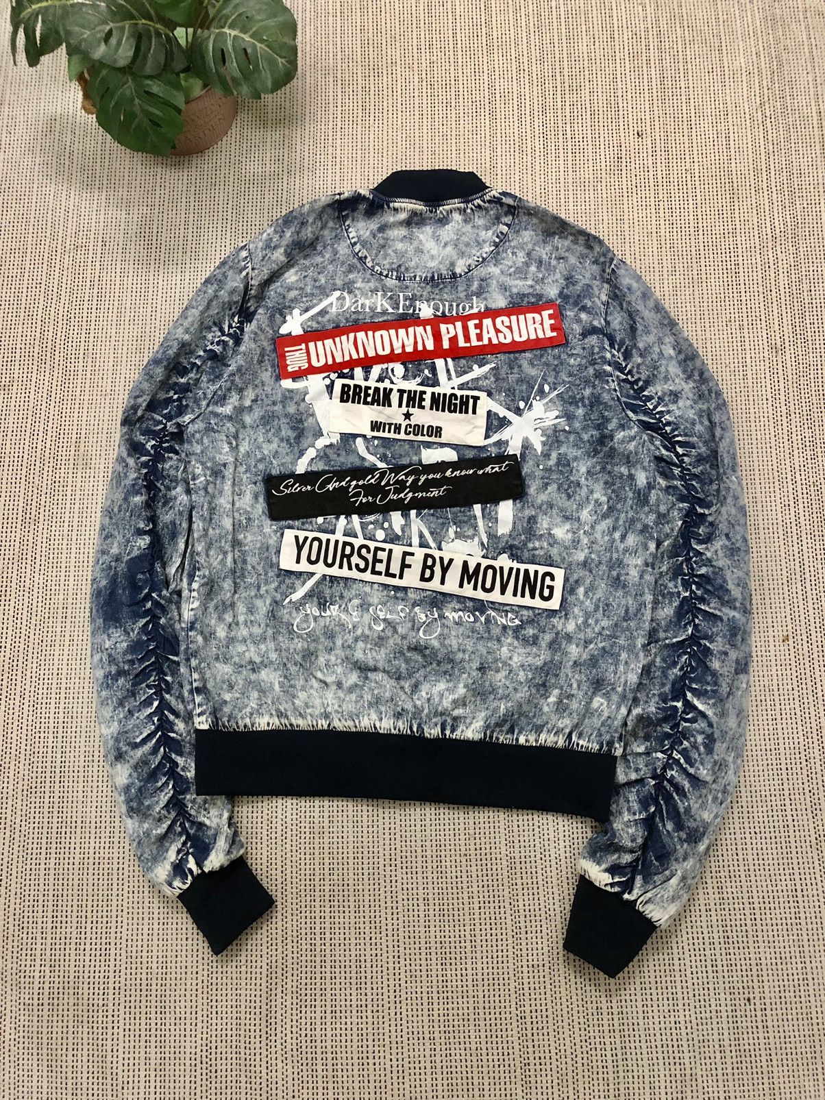 In The Attic In The Attic Acid Wash Punk Jacket Size US M / EU 48-50 / 2 - 1 Thumbnail