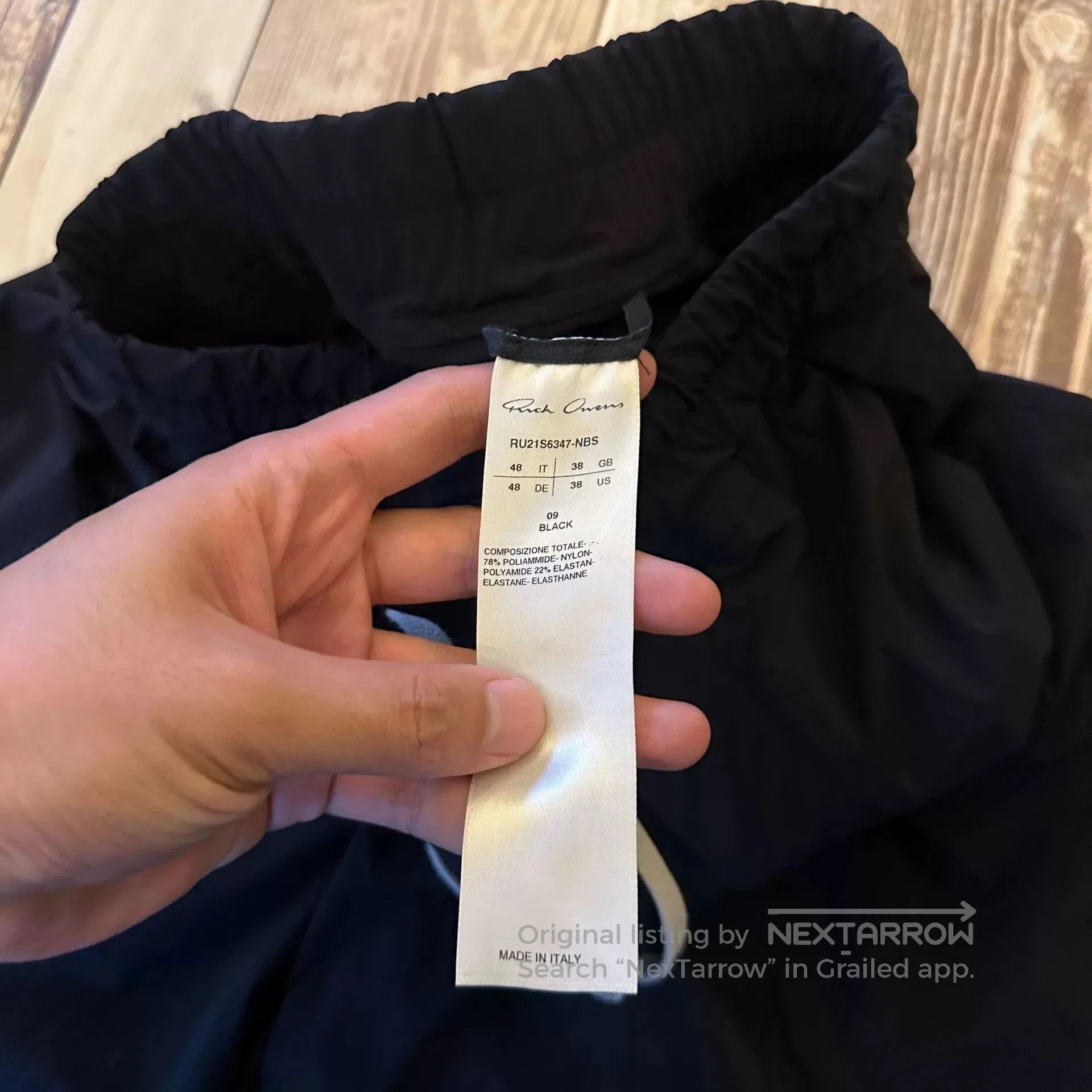 Rick Owens Rick Owens Nylon Woven Street Pants. Size US 32 / EU 48 - 5 Thumbnail
