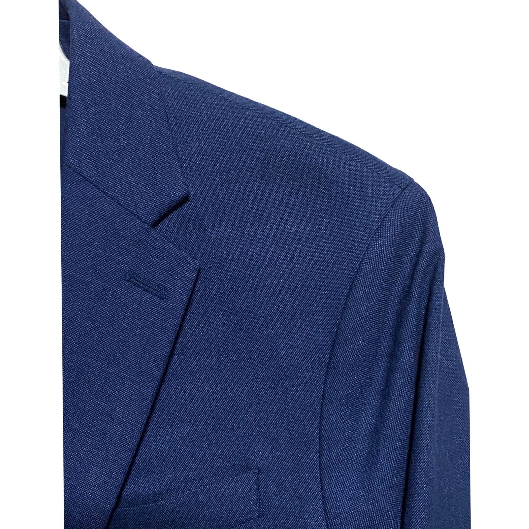 Banana Republic Banana Republic Slim-Fit Sharkskin Suit Jacket Blazer 38S Professional Wedding Men Shirt? Size 38R - 2 Thumbnail