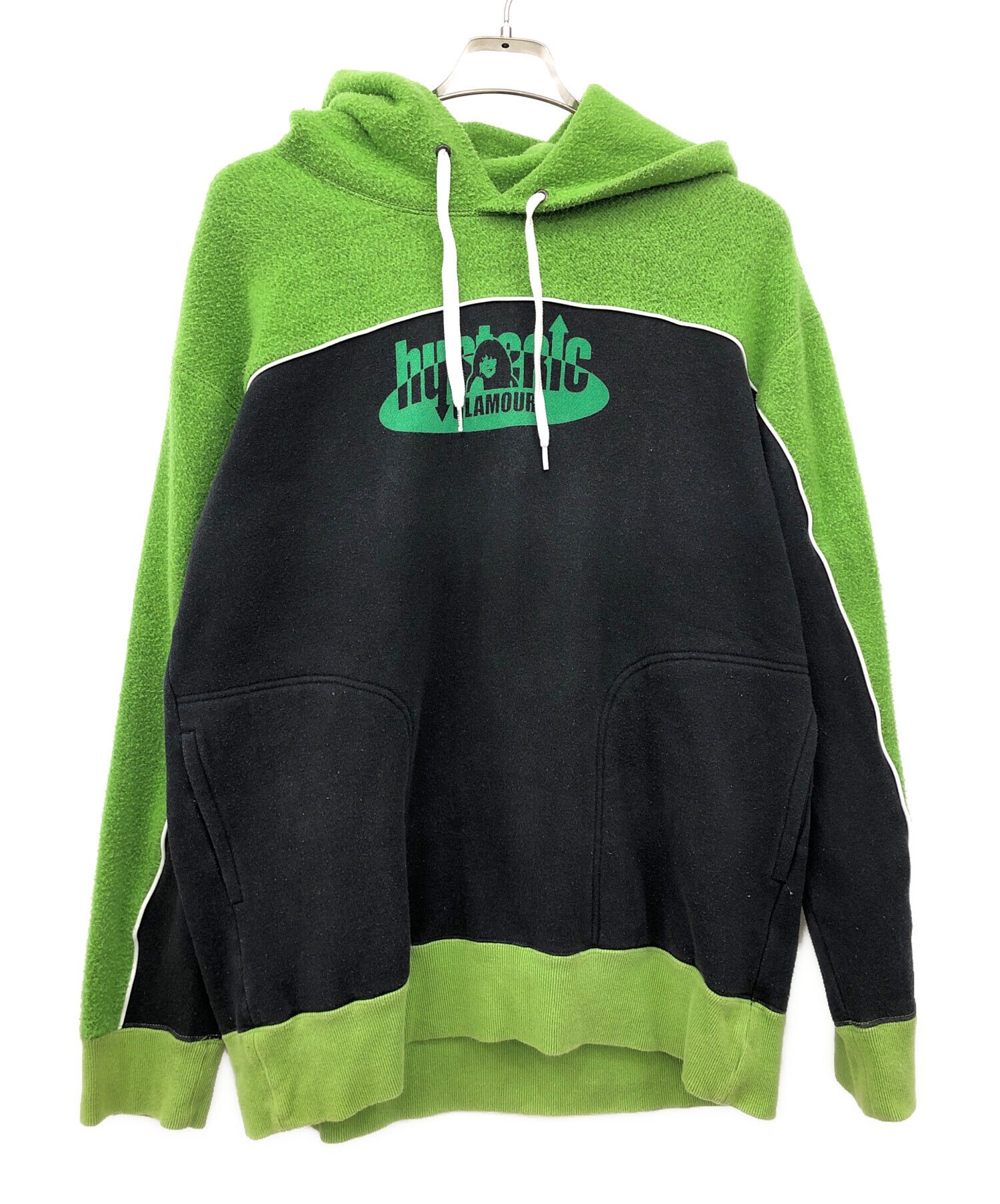 Hysteric Glamour Pullover Hoodie Black / Green M