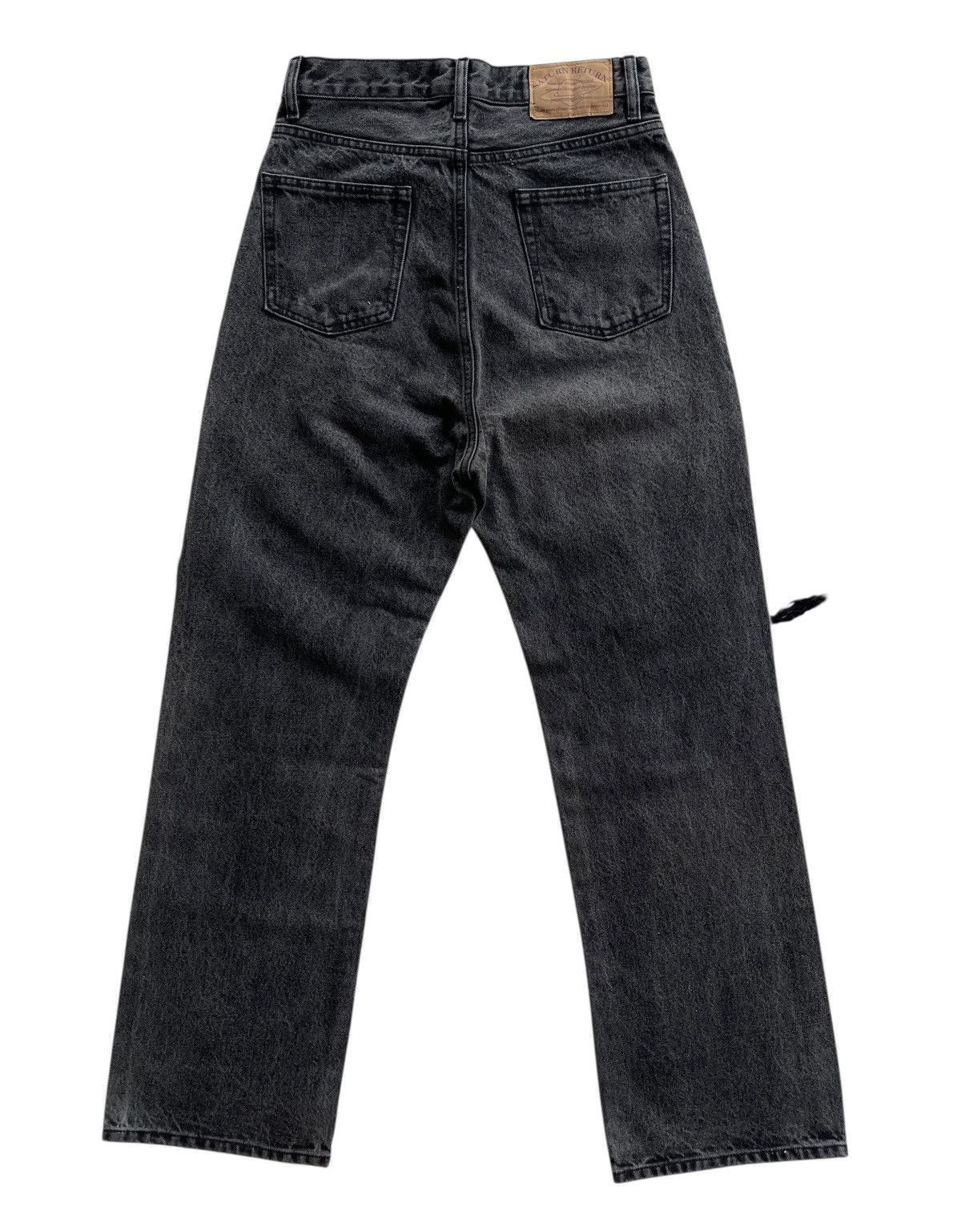 Japanese Brand Vintage W.W.G Ripped Distressed High Waist Denim Size 27" / US 4 / IT 40 - 2 Thumbnail
