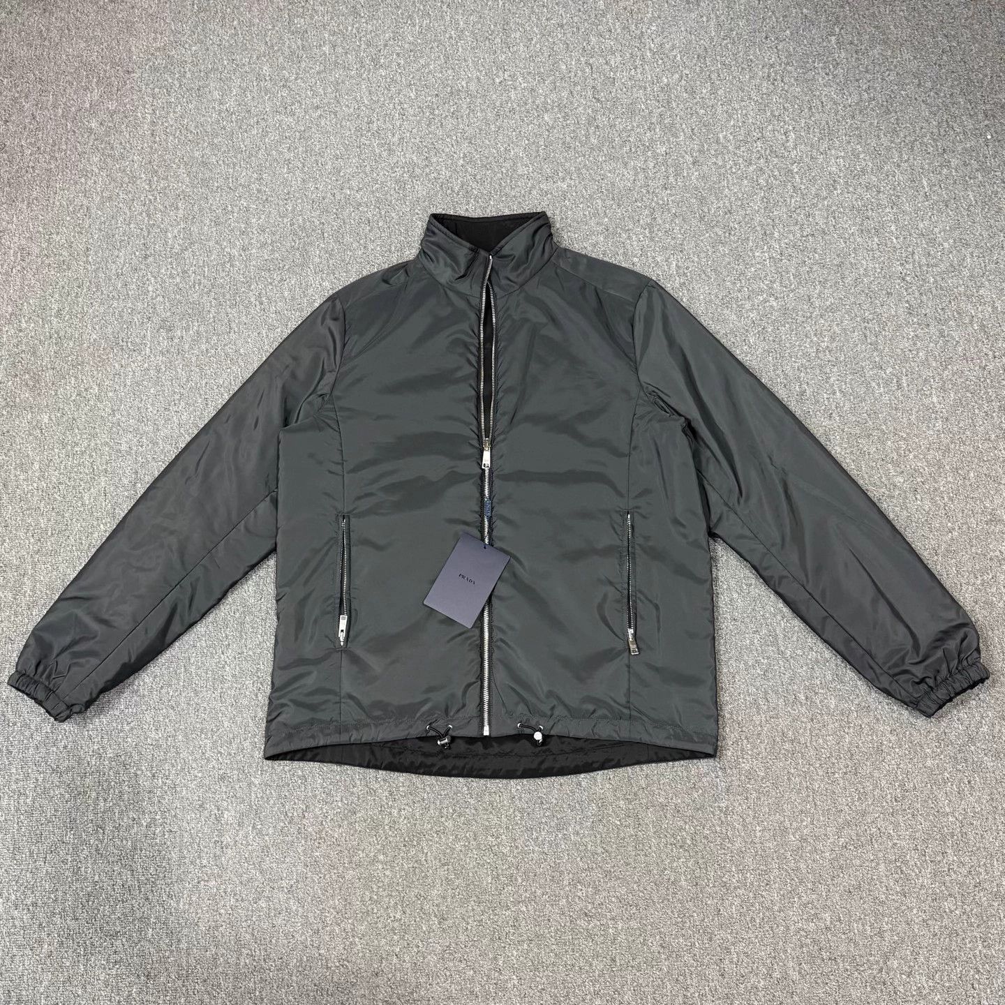 Prada Prada new double-sided nylon chest logo jacket 54 unused Size US L / EU 52-54 / 3 - 2 Thumbnail