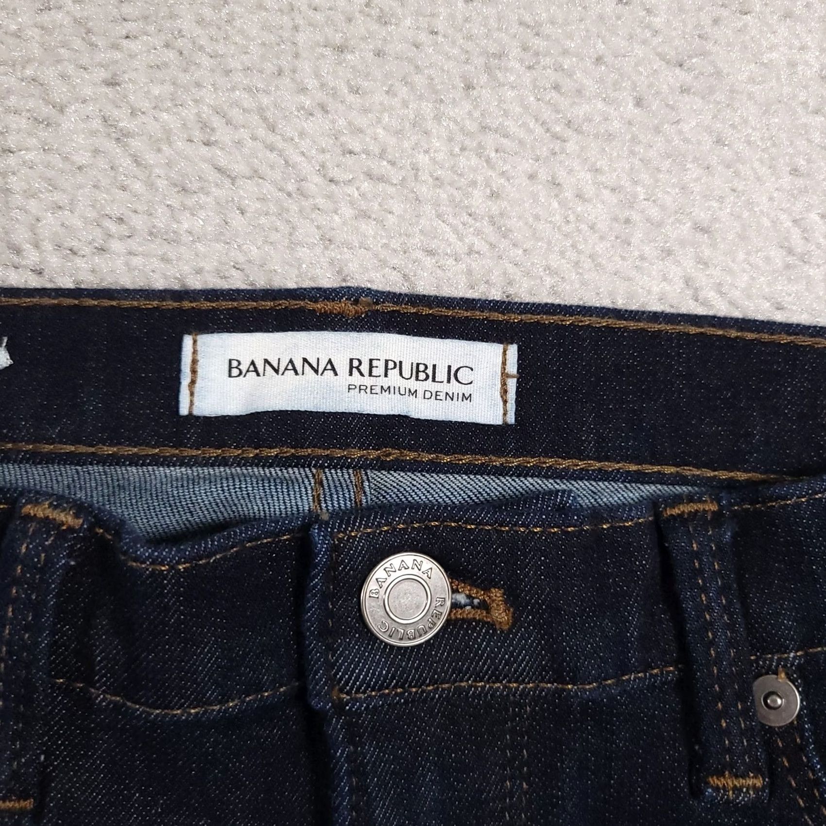 Banana Republic Banana Republic Jeans Womens 26 Skinny Ankle Stretch Dark Wash Denim Blue Slim Pockets Size 26" / US 2 / IT 38 - 5 Thumbnail