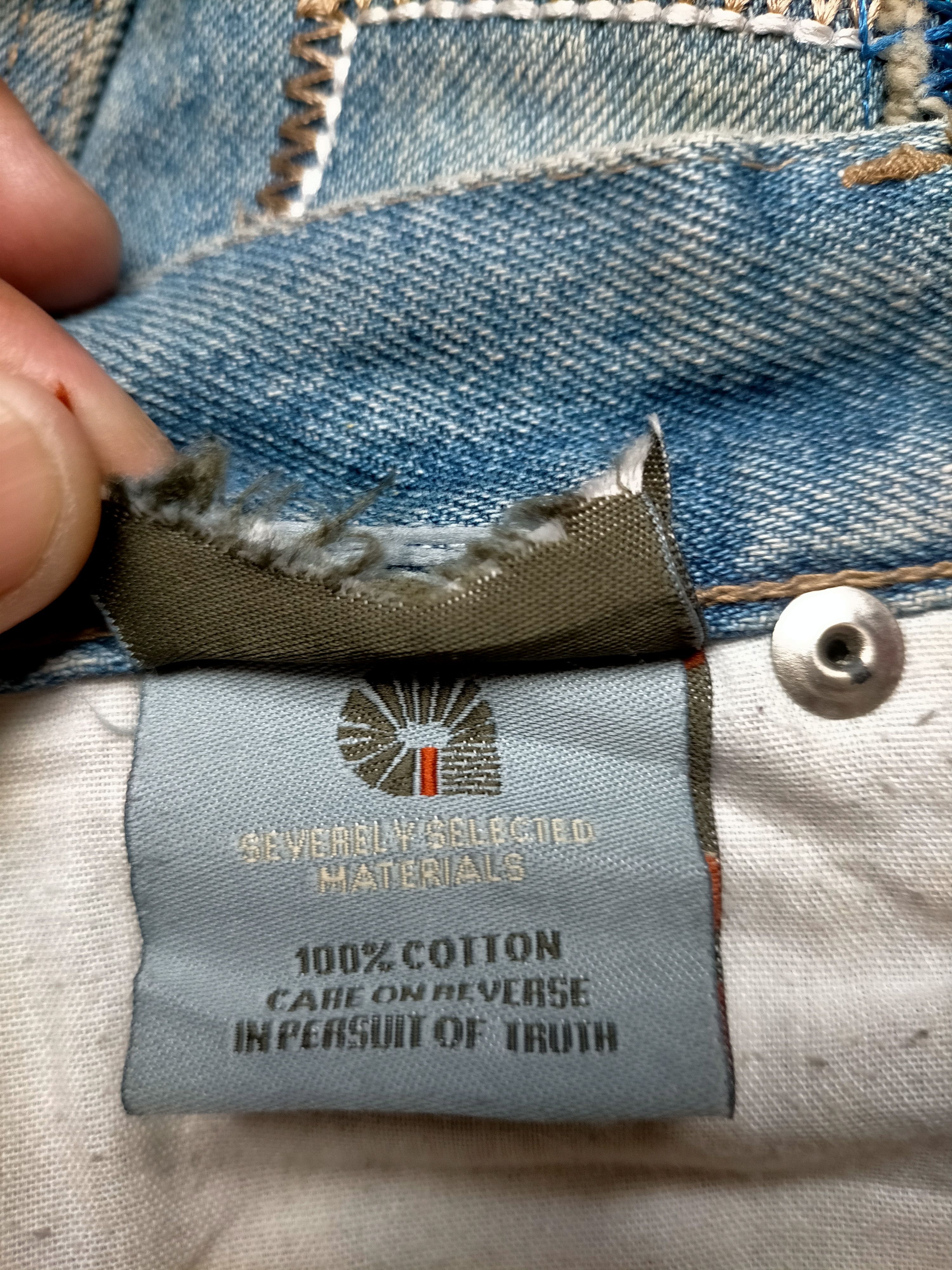 Akademiks Akademiks Baggy Patchwork blue Jeans Size US 36 / EU 52 - 24 Thumbnail