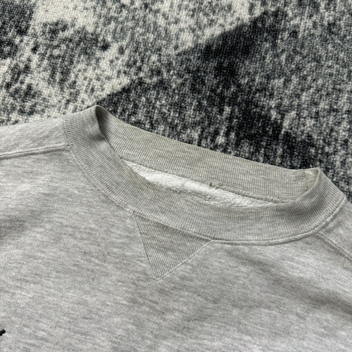 Nike Vintage Nike Sweatshirt Big Swoosh Drill Crewneck Embroider Size US S / EU 44-46 / 1 - 4 Thumbnail