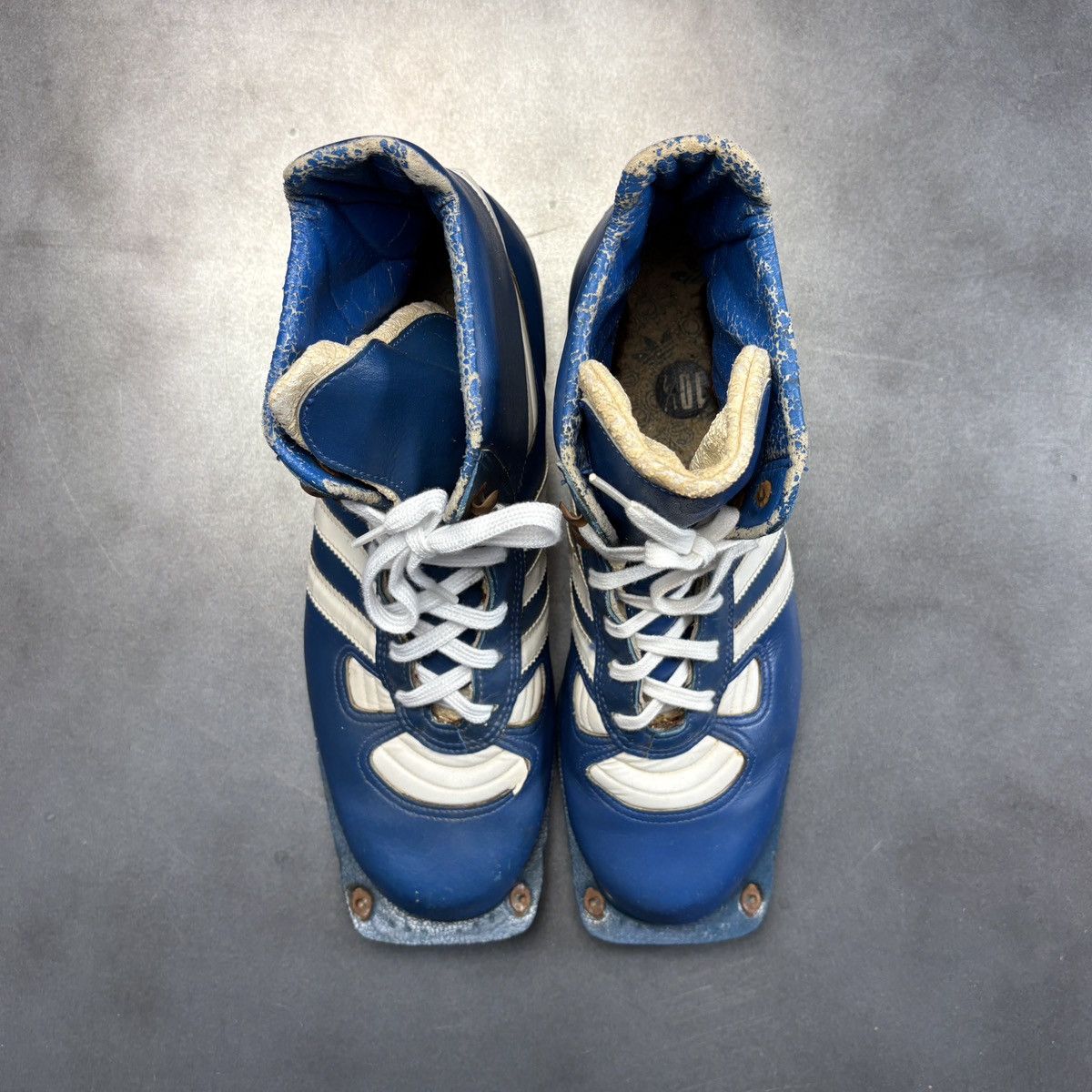 Adidas × Vintage 1970s Adidas St. Mortiz Vintage Adidas Ski Boots Olympics 10 Size US 10.5 / EU 43-44 - 7 Thumbnail