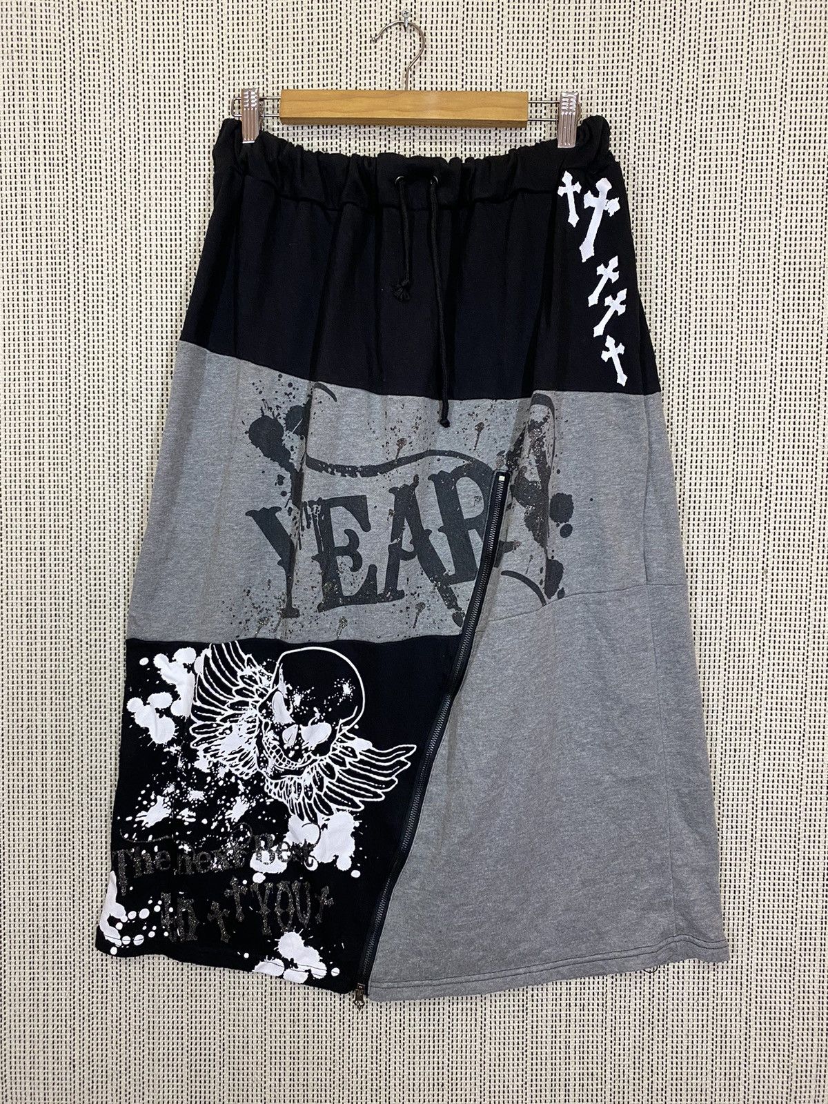 If Six Was Nine × Seditionaries Dig deep cross skull maxi skulls stretchable gothic punk Size 32" / US 10 / IT 46 - 5 Thumbnail