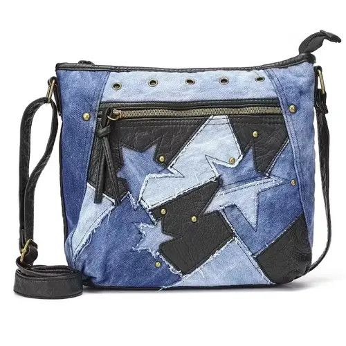Other Star Patchwork Leather Handbag Size ONE SIZE - 1 Preview