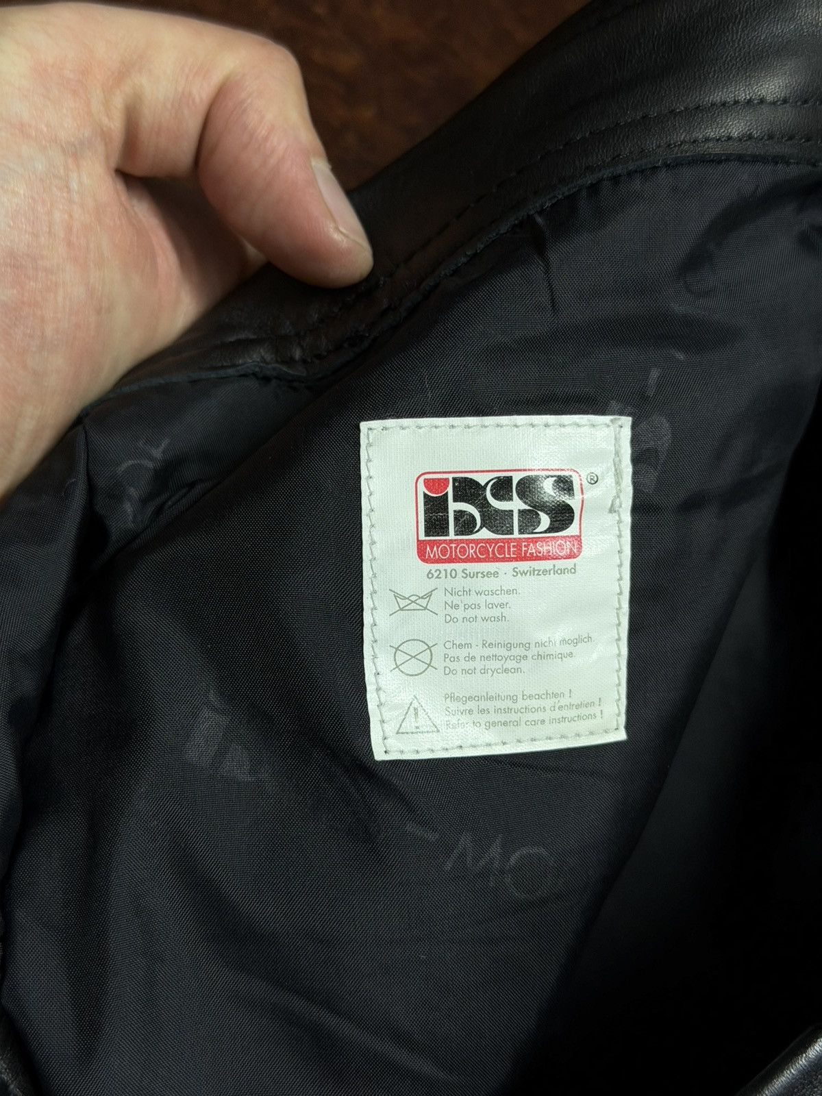 Leather Vintage IXS Leather Pants Black Riding Archival Motorcycle