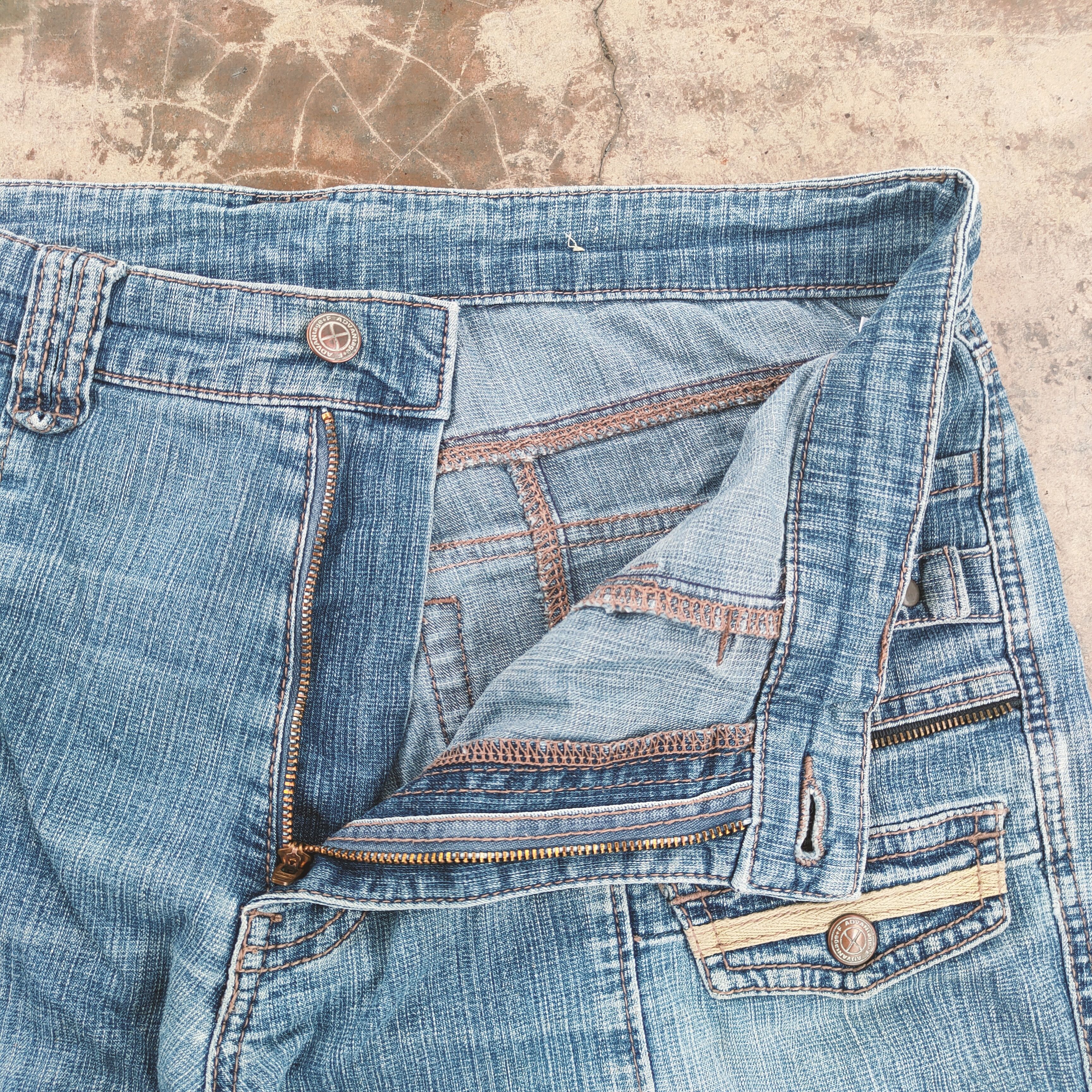 Japanese Brand × Jean × Vintage VINTAGE ADVANTAGE FADED JEANS DENIM PANTS Size US 34 / EU 50 - 7 Thumbnail