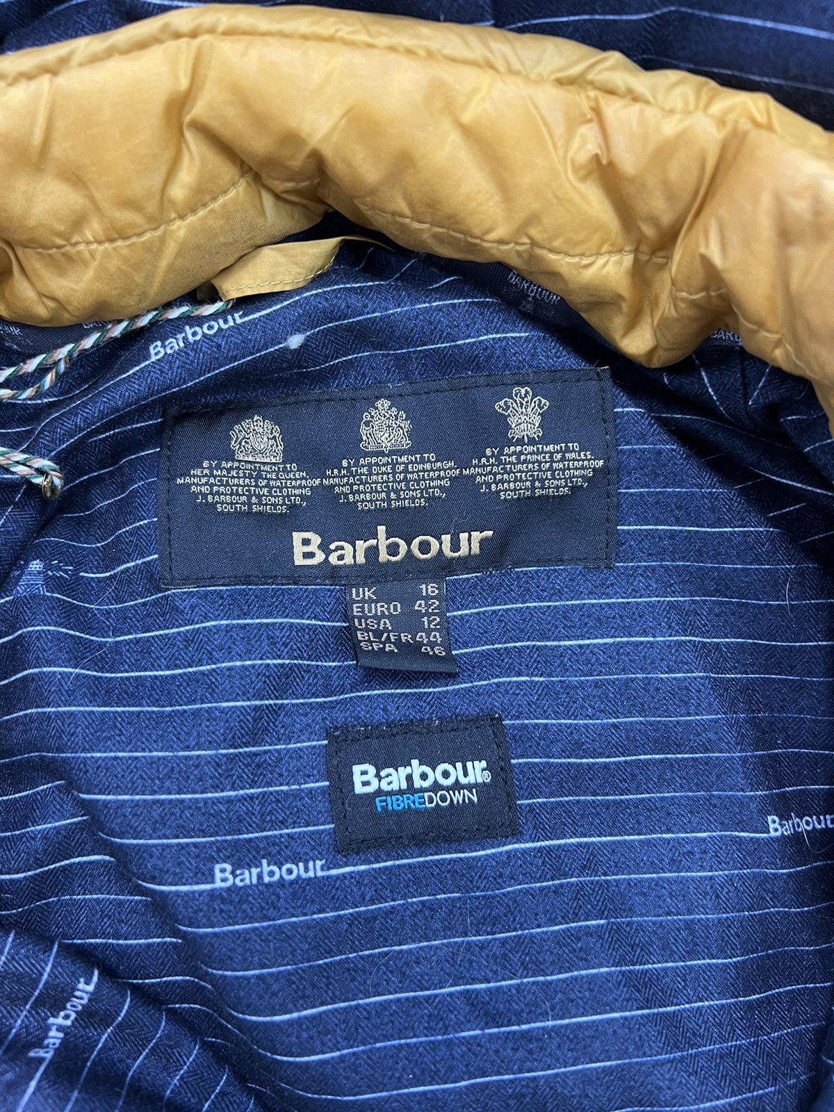Barbour Winter Jacket Barbour Fibre Down Size XL / US 12-14 / IT 48-50 - 3 Thumbnail